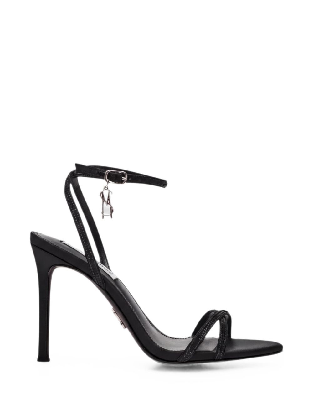 Steve Madden Black Leather Sandals