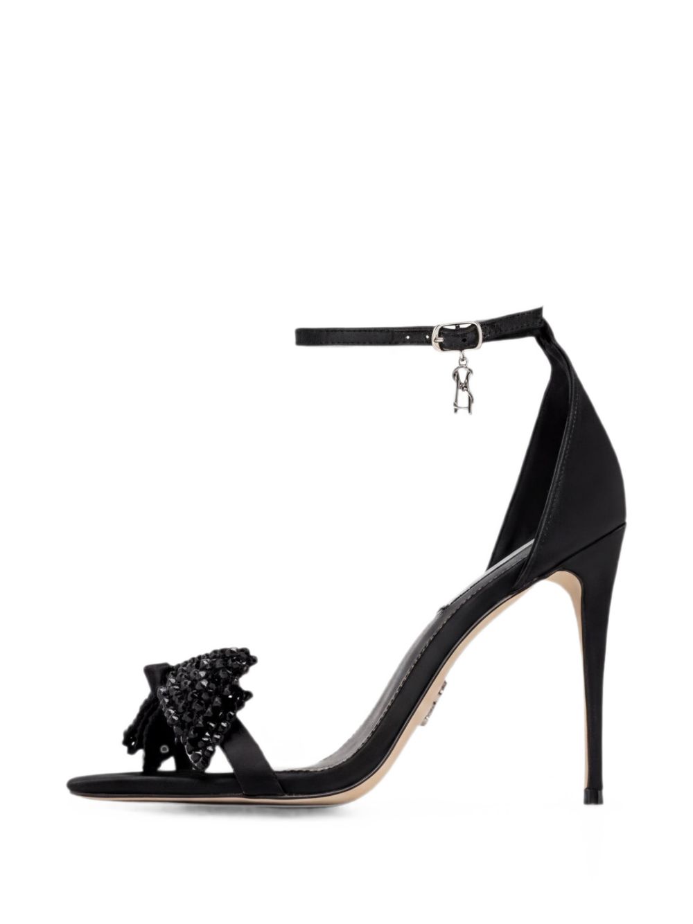 Steve Madden Black Leather Sandals