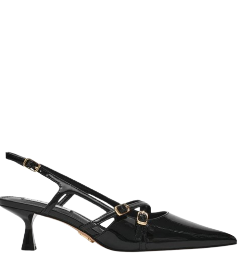 Steve Madden Black Leather Shoes