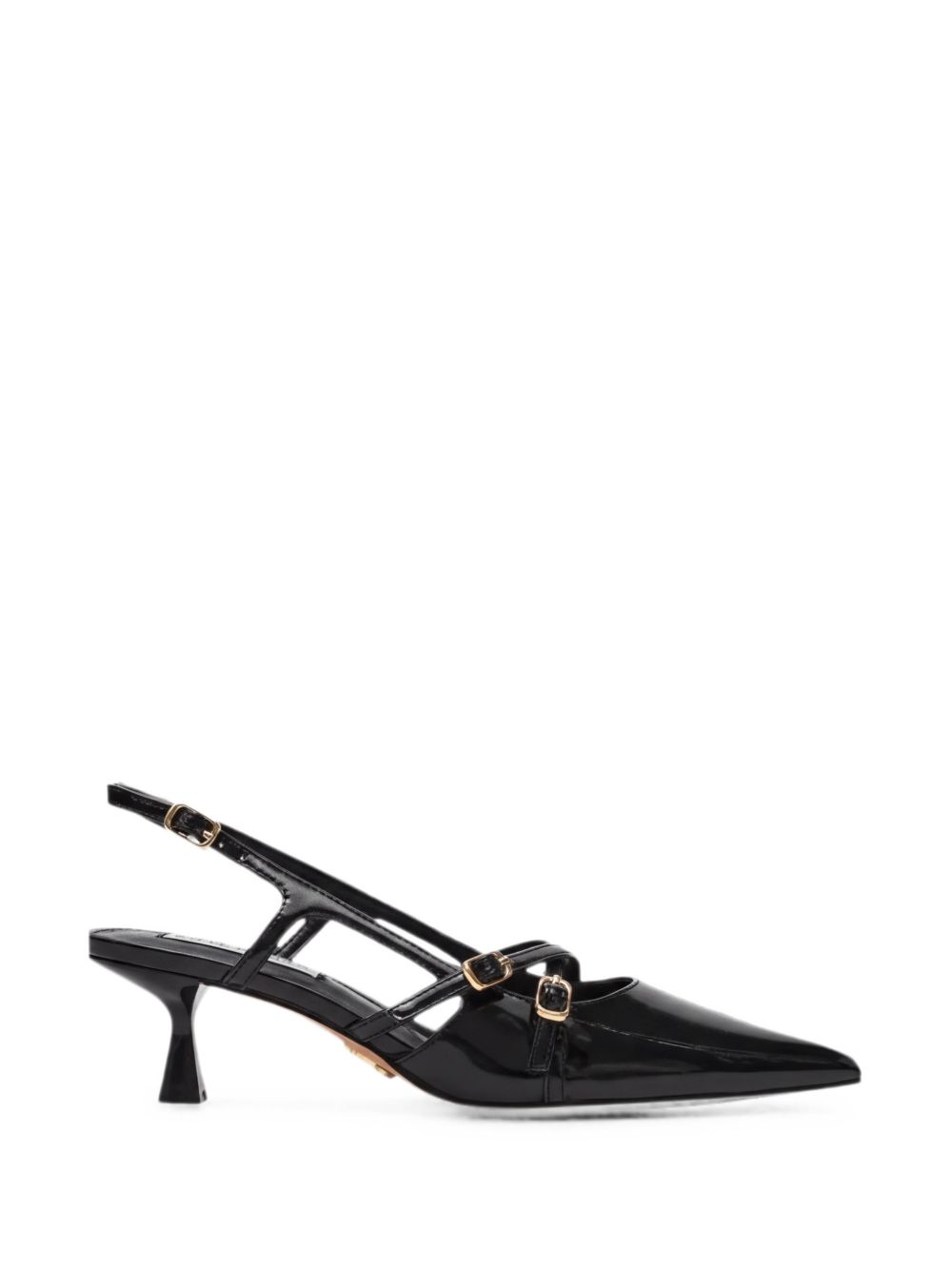 Steve Madden Black Leather Shoes