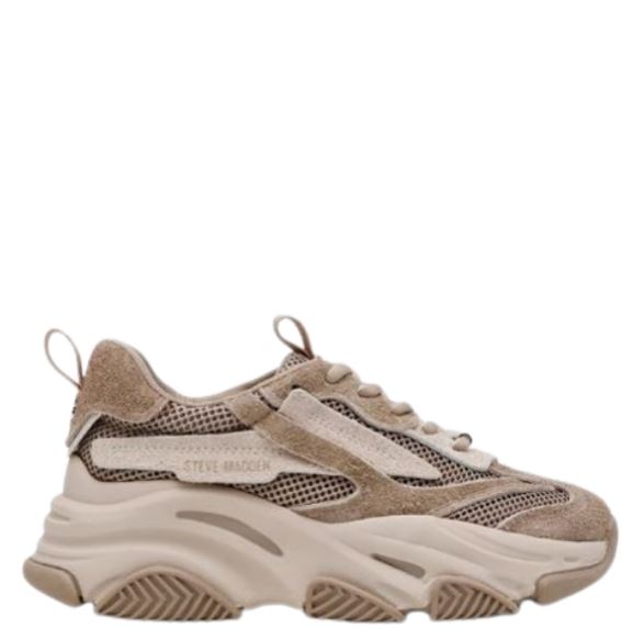 Steve Madden Coffee Leather Shoes
