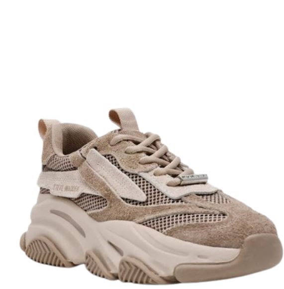 Steve Madden Coffee Leather Shoes
