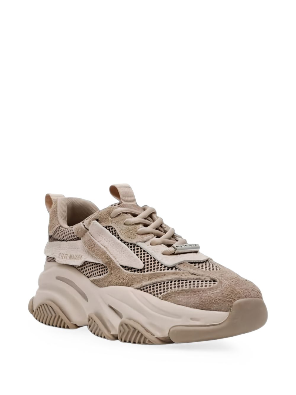 Steve Madden Coffee Leather Shoes