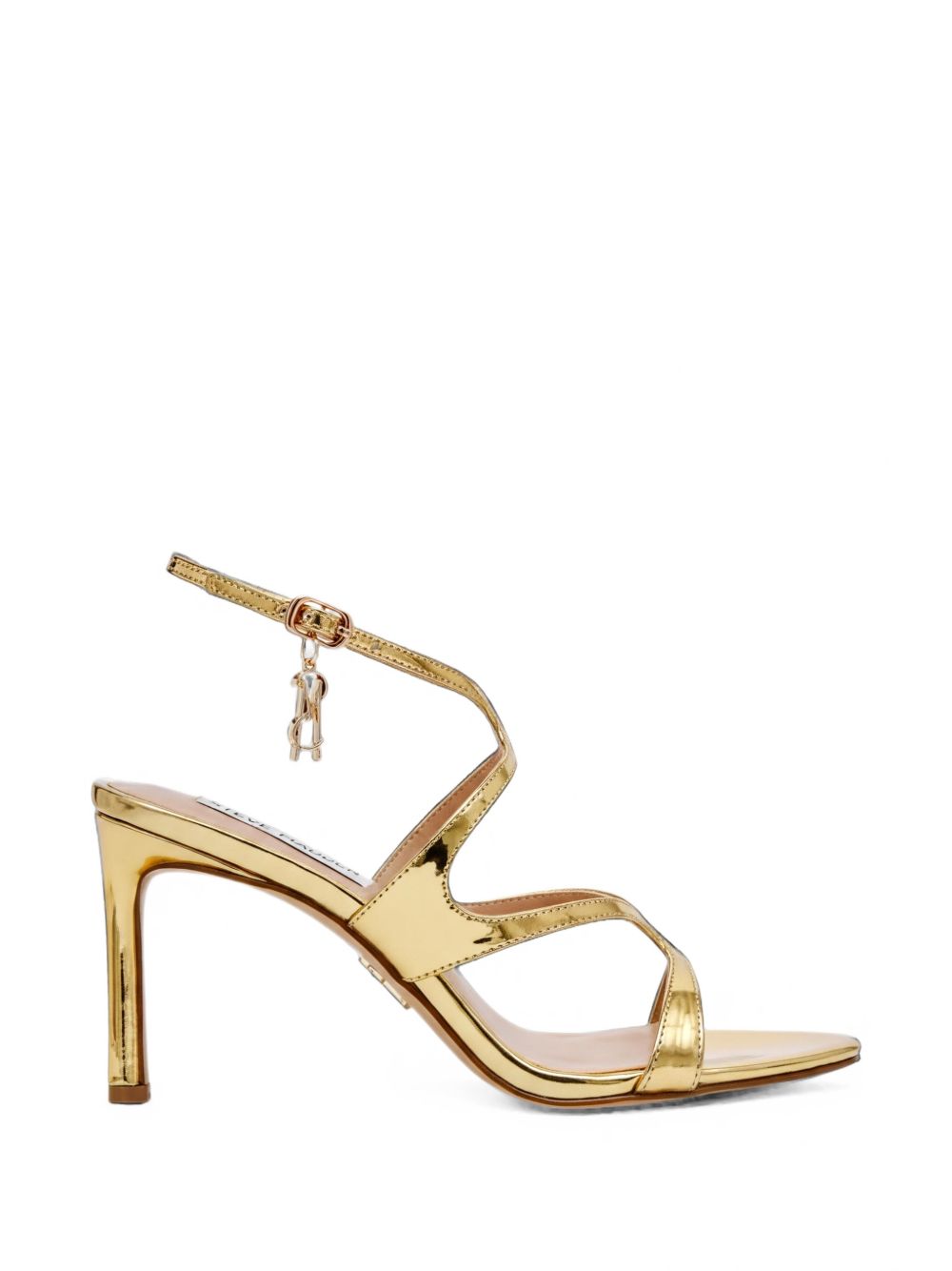 Steve Madden Gold Leather Sandals