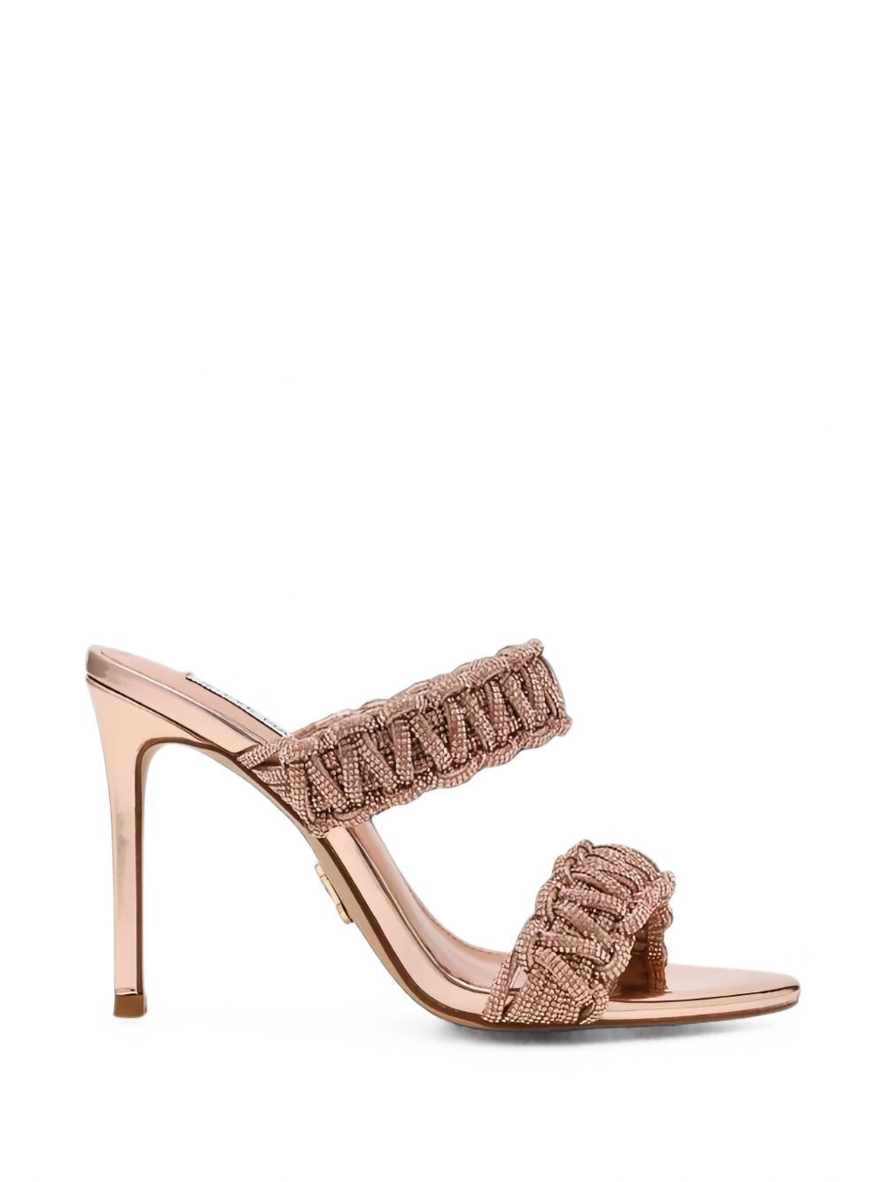 Steve Madden Rose Gold Leather Sandals