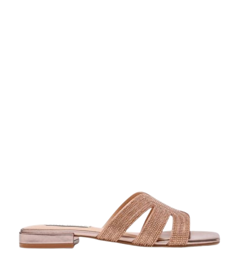 Steve Madden Rose Gold Synthetic Sandals