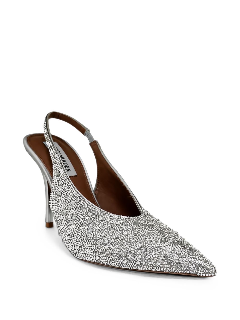 Steve Madden Silver Leather Shoes