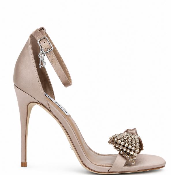 Steve Madden Taupe Leather Sandals