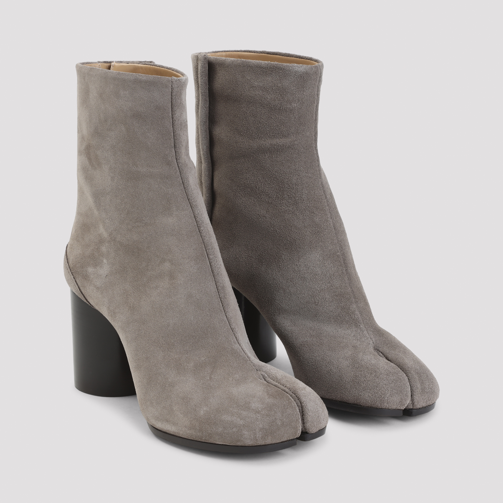 Maison Margiela Stivaletti "Tabi 80" In Pelle Scamosciat