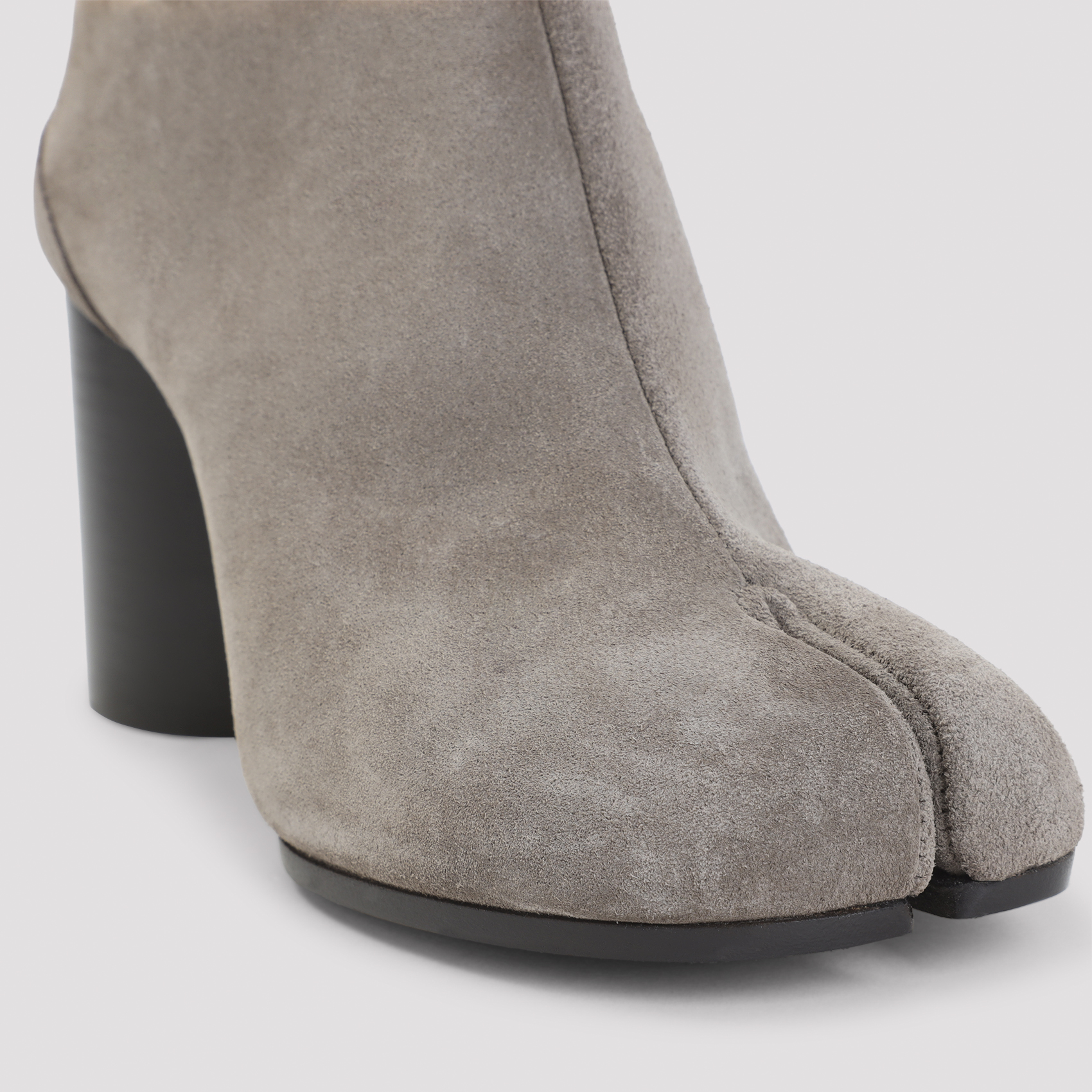 Maison Margiela Stivaletti "Tabi 80" In Pelle Scamosciat
