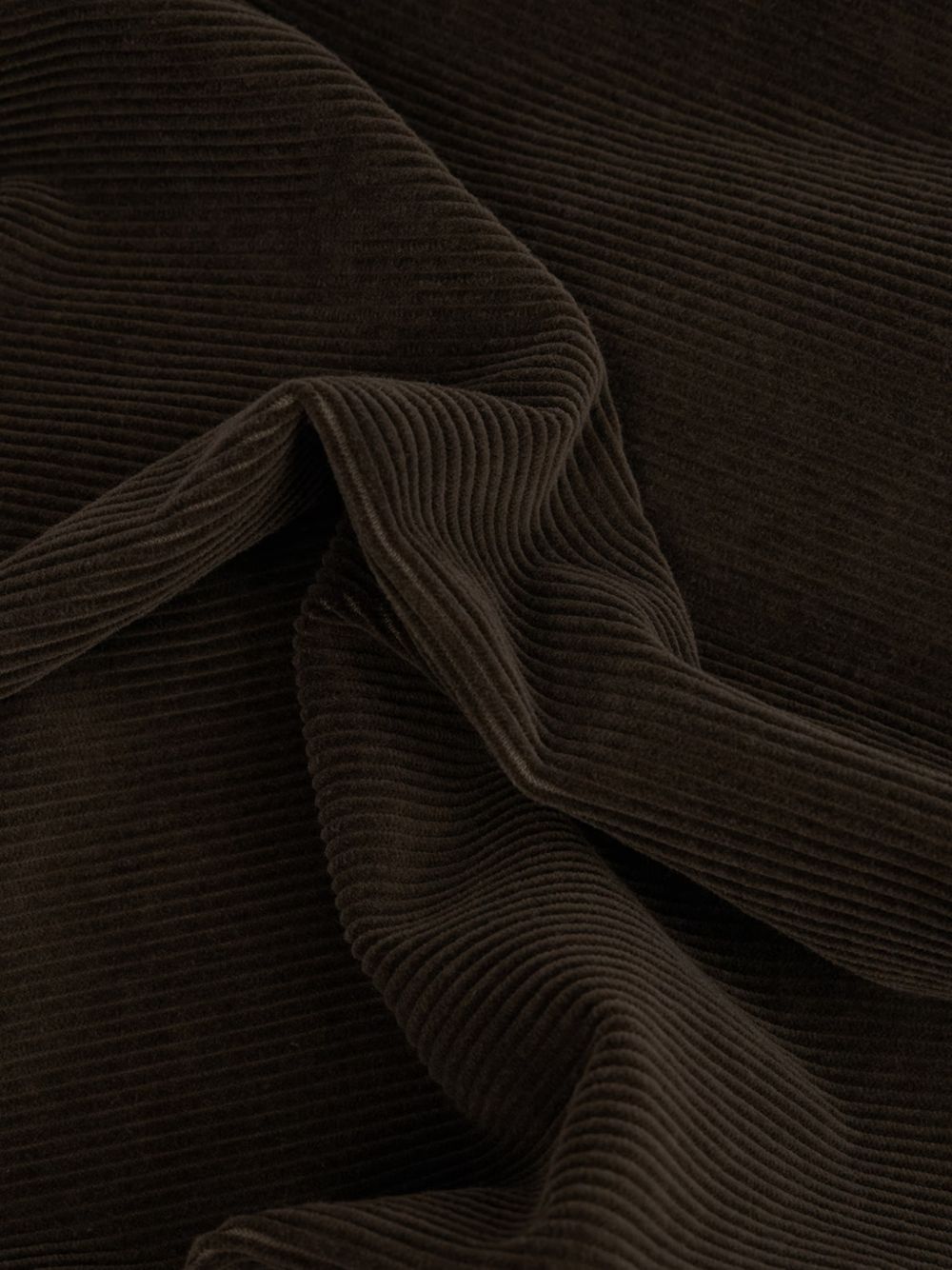 Stone Island Coal Grey Cotton Shirt