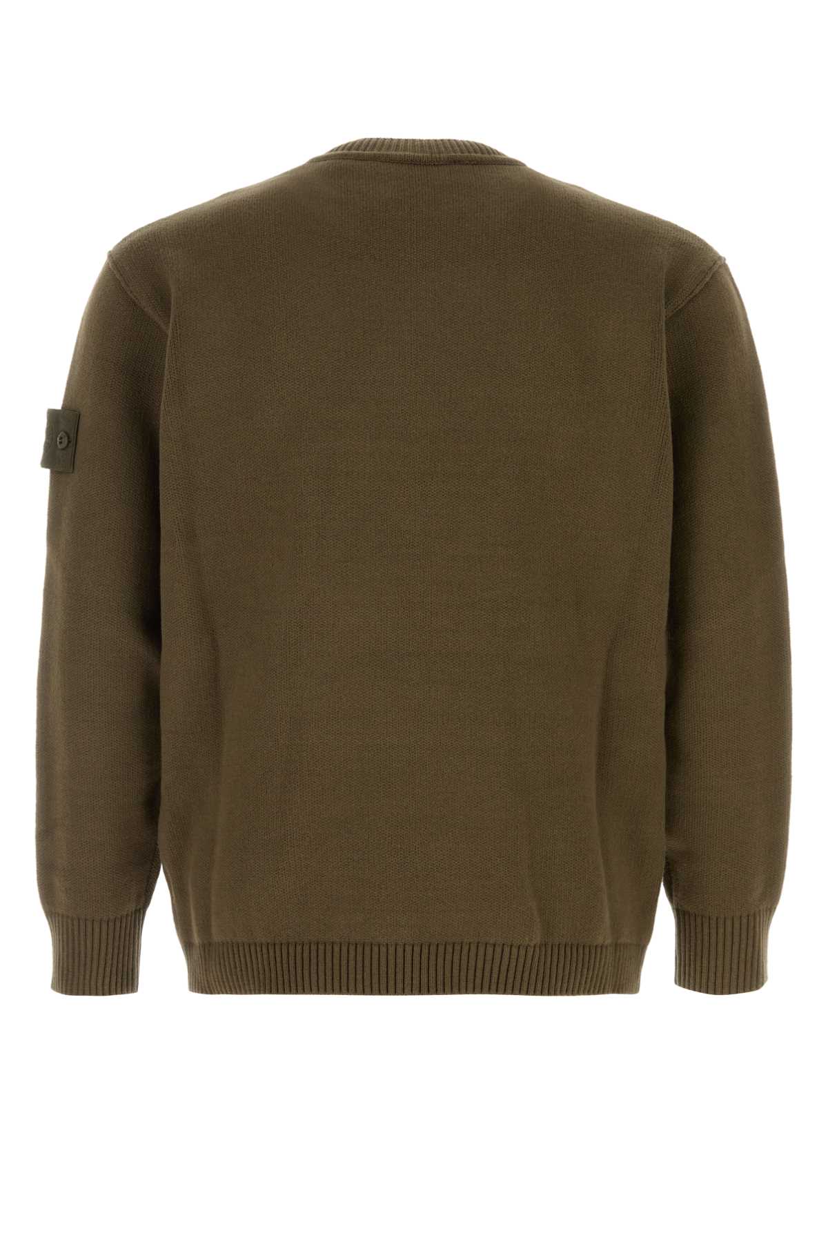 Stone Island Crew Neck - Military Green