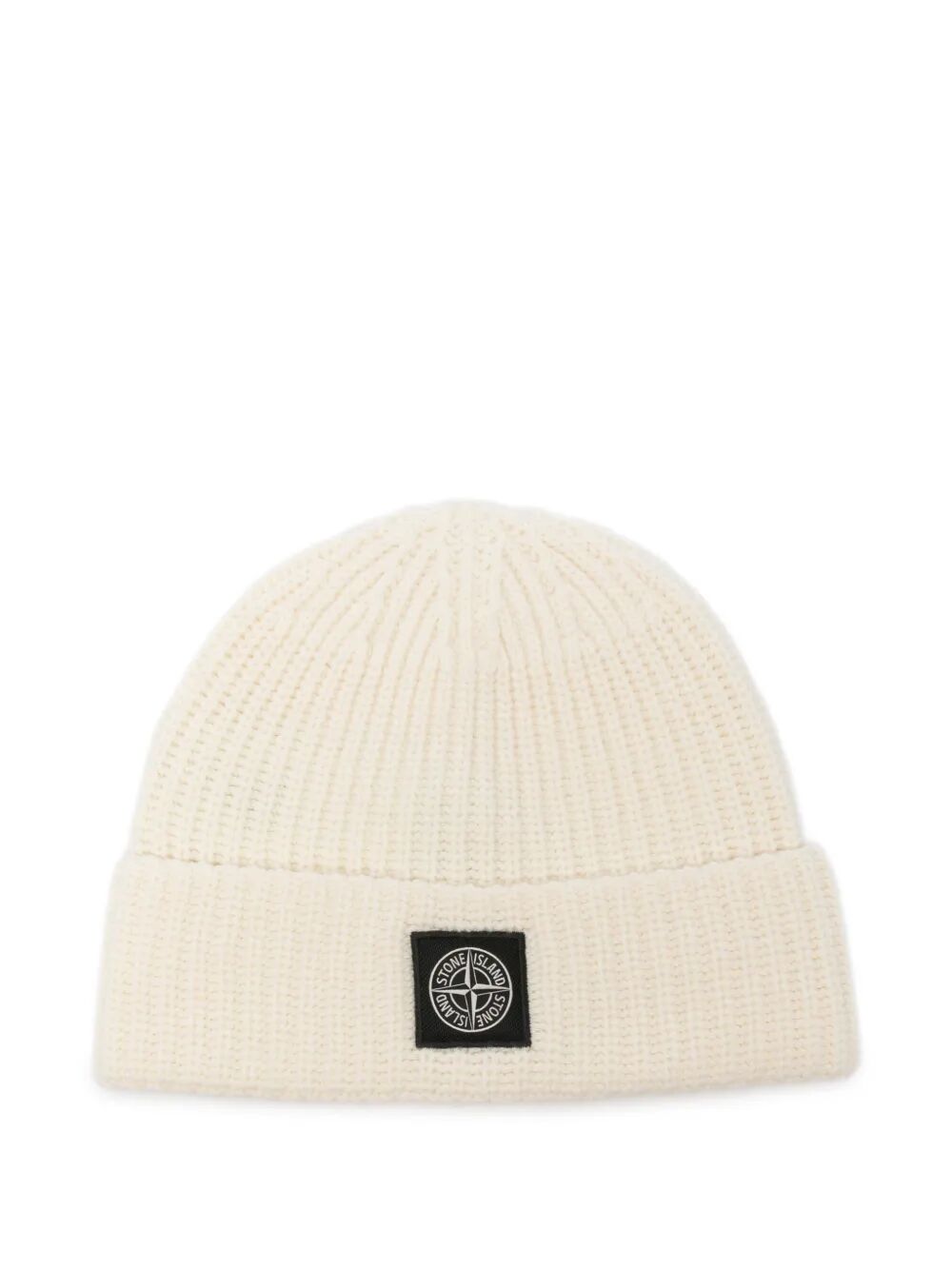 Stone Island Ivory Cotton Hat