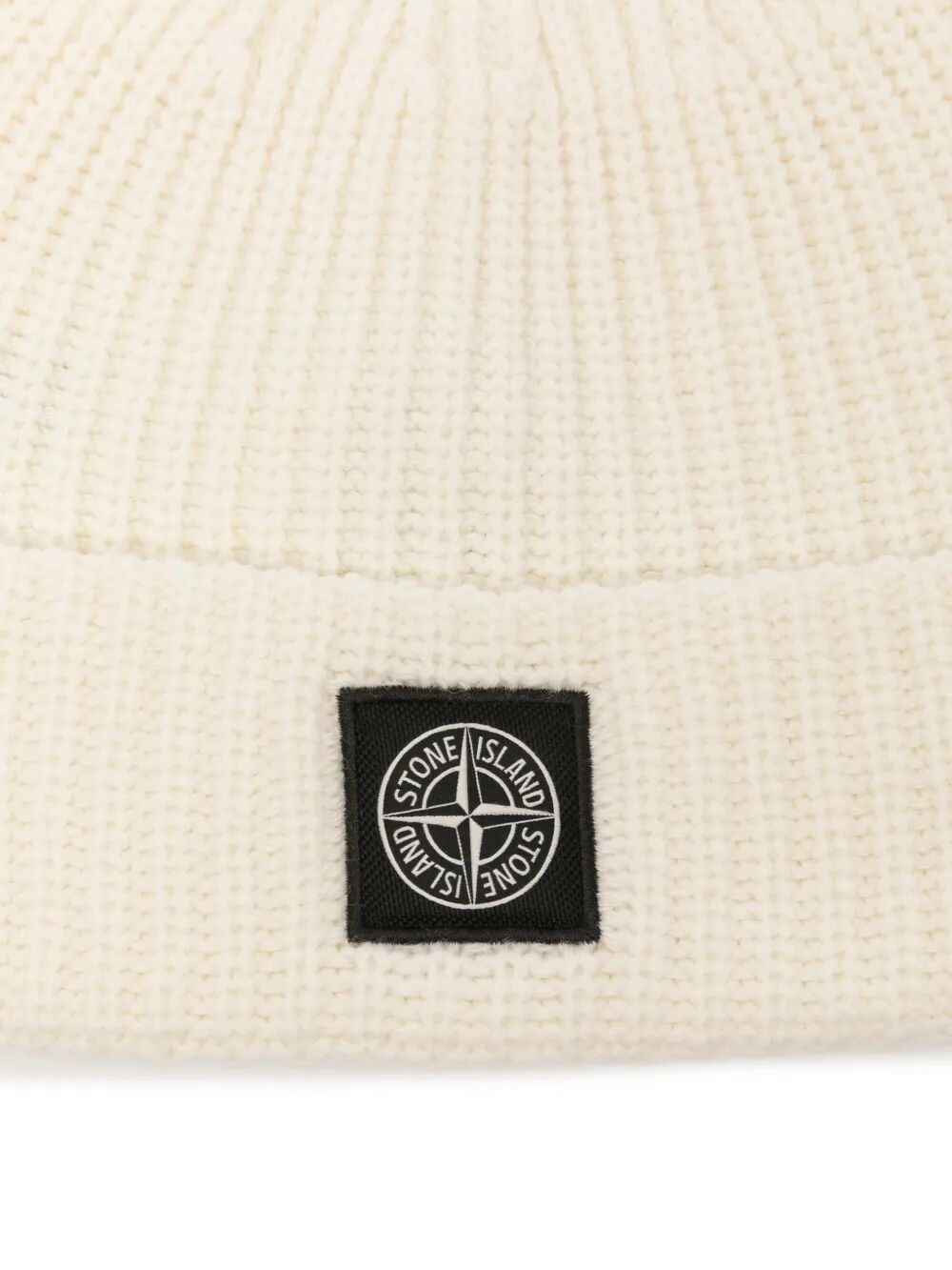 Stone Island Ivory Cotton Hat