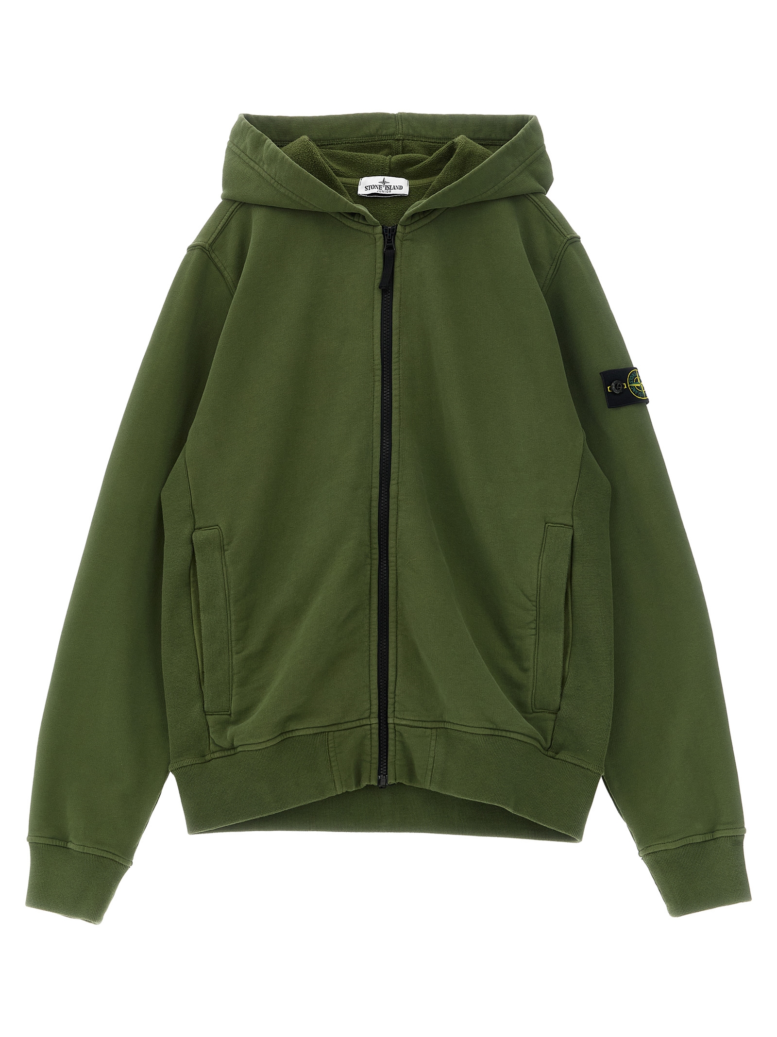 Stone Island Junior 'Badge Stone Island' Hoodie