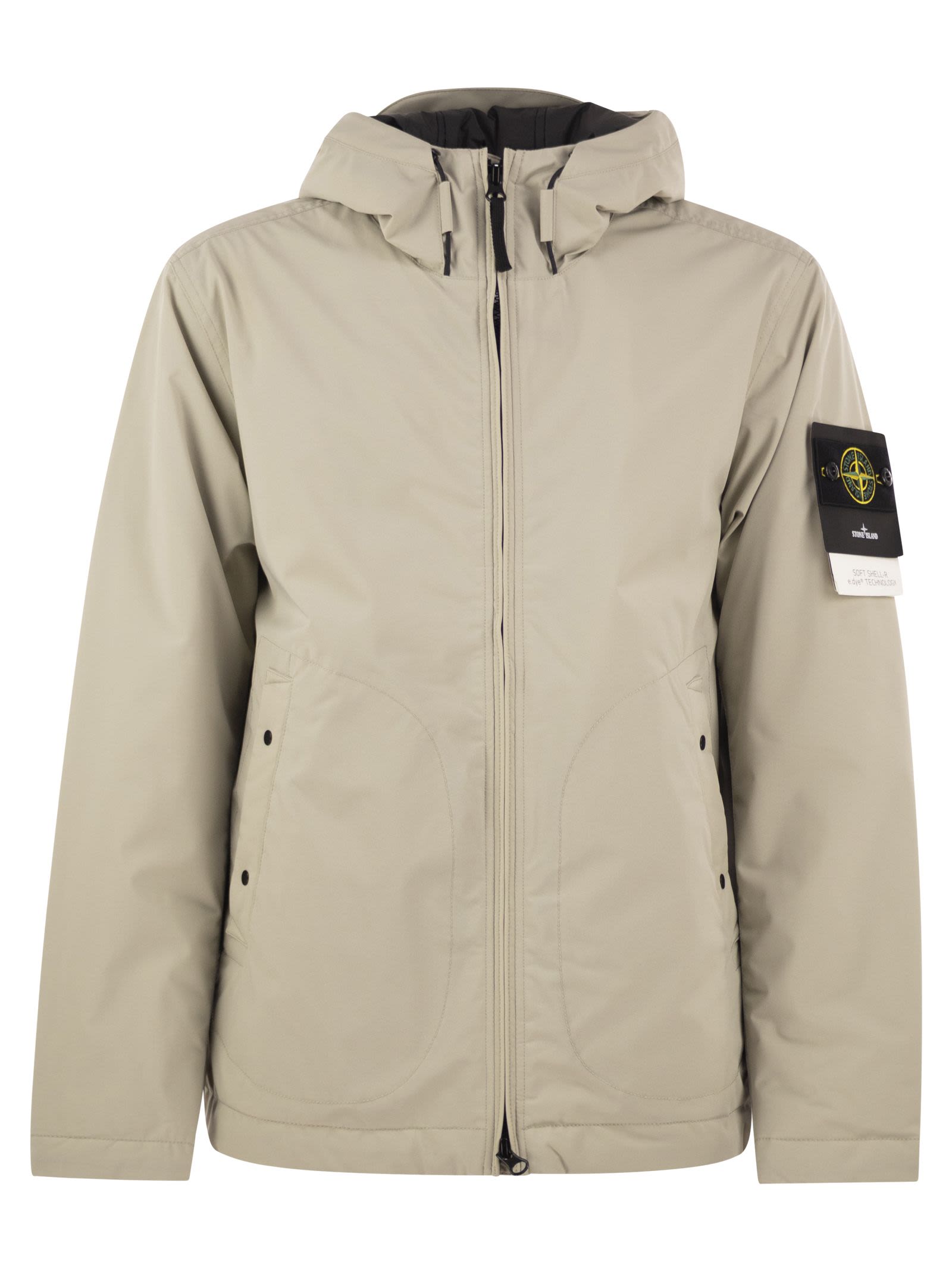 Stone Island Soft Shell-R Hooded Jacket