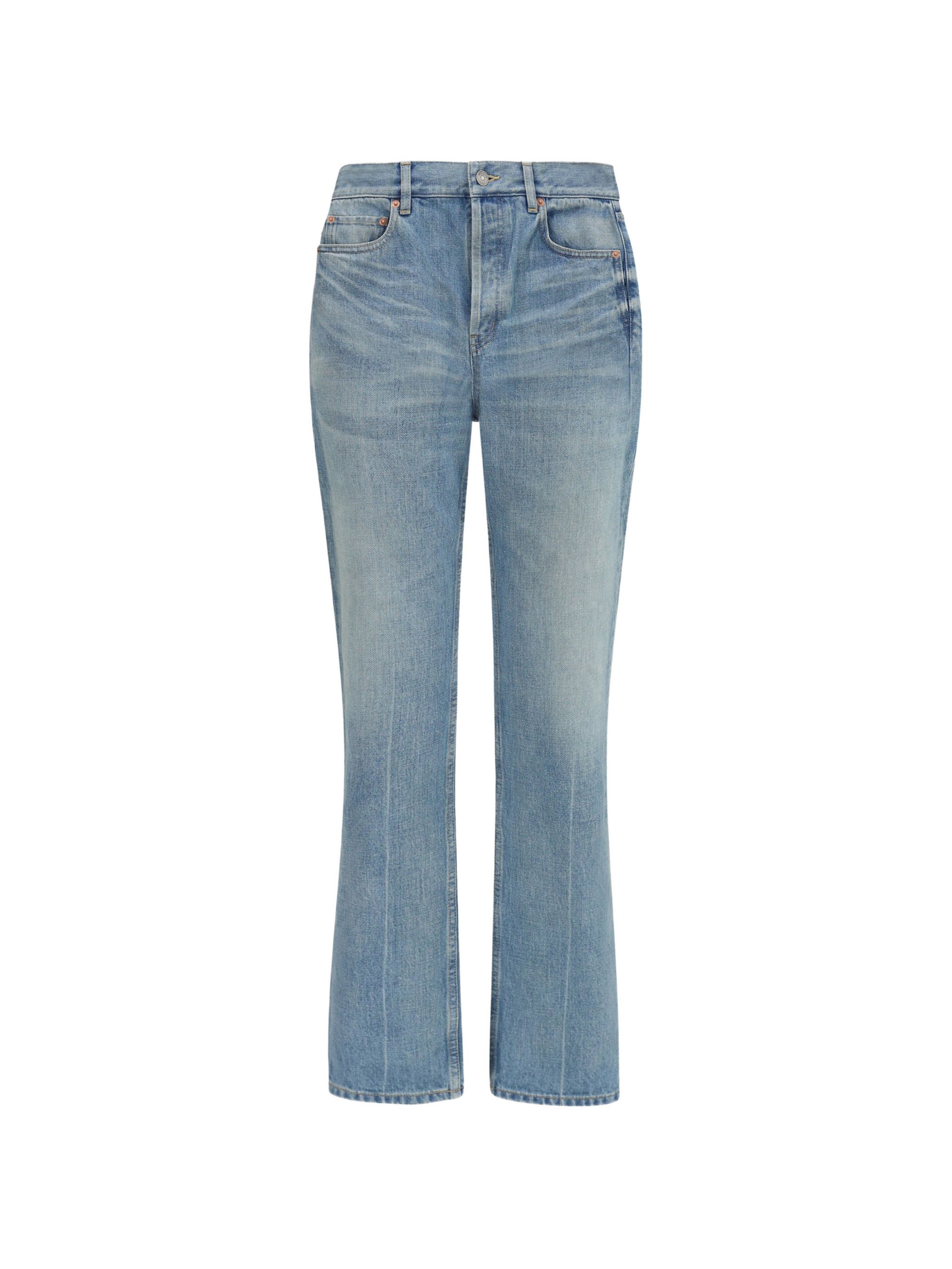Saint Laurent Straight Leg Denim Jeans