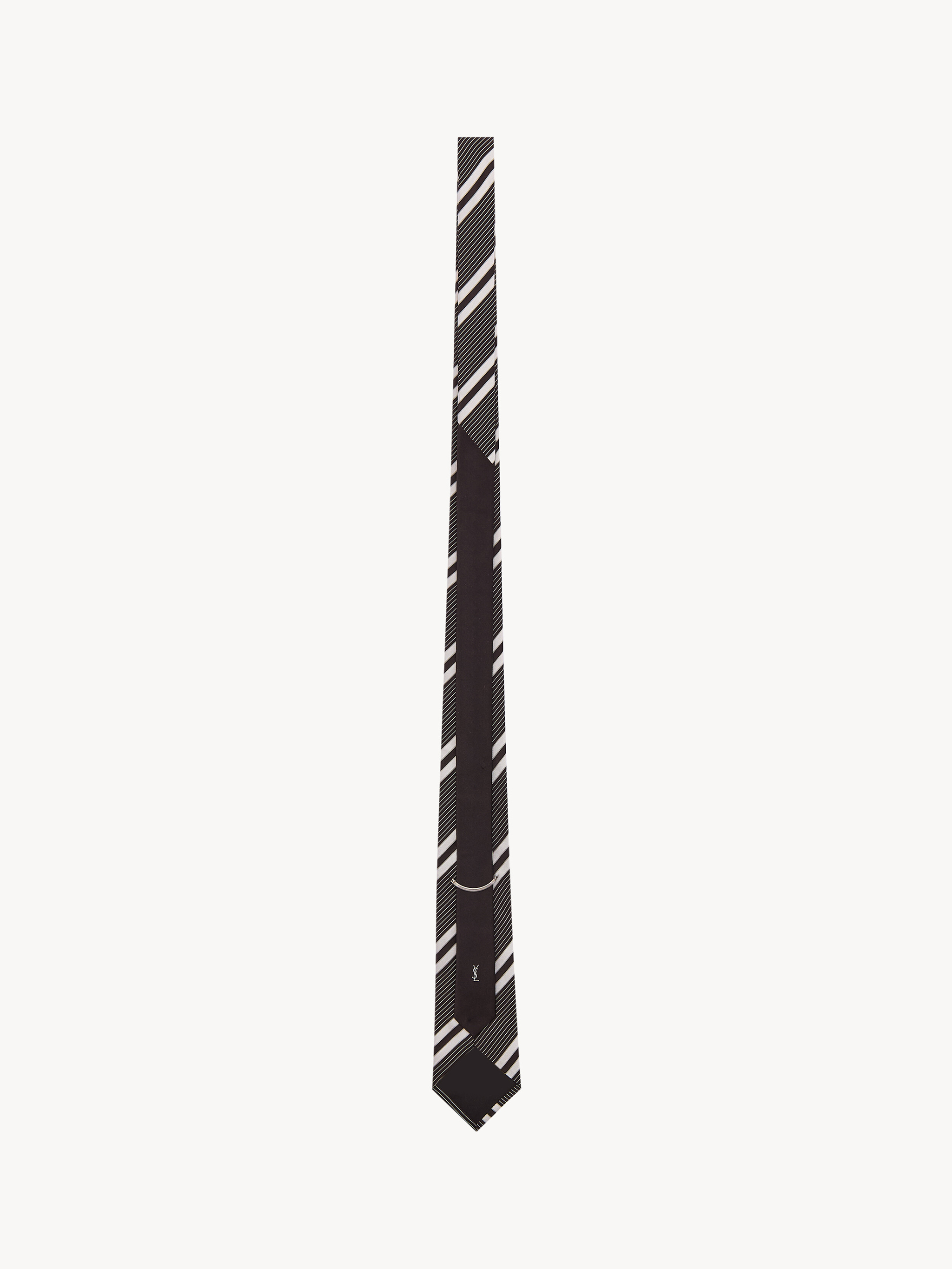 Saint Laurent Striped Tie