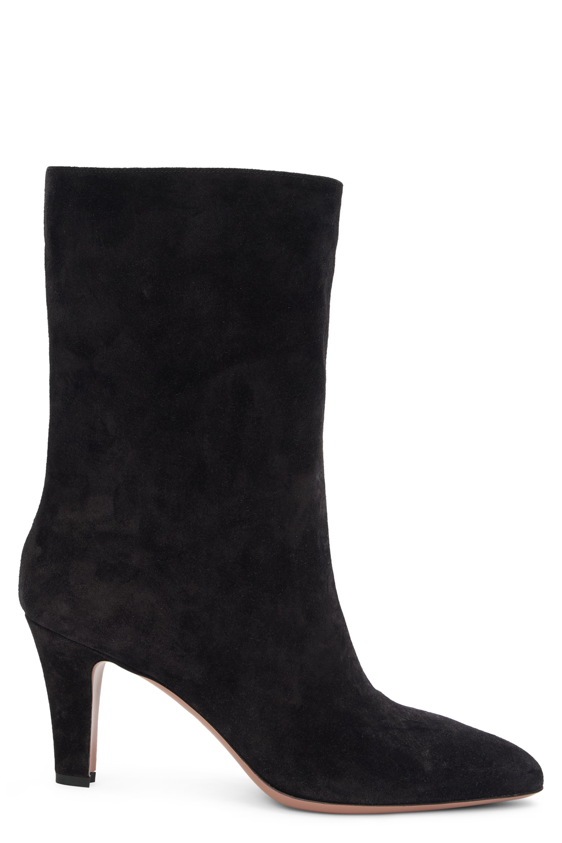 Paris texas Suede Ankle Boot With Heel