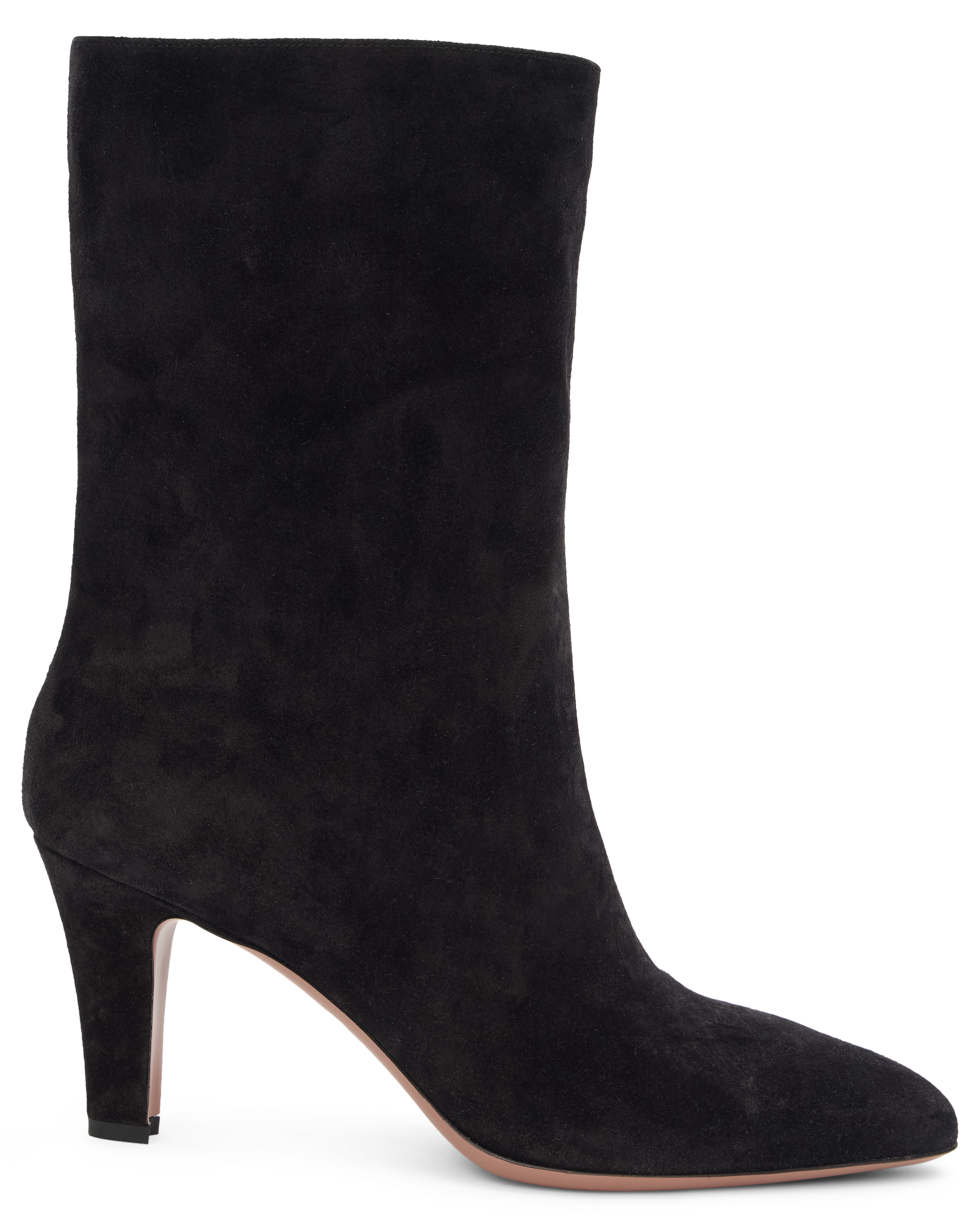 Paris texas Suede Ankle Boot With Heel