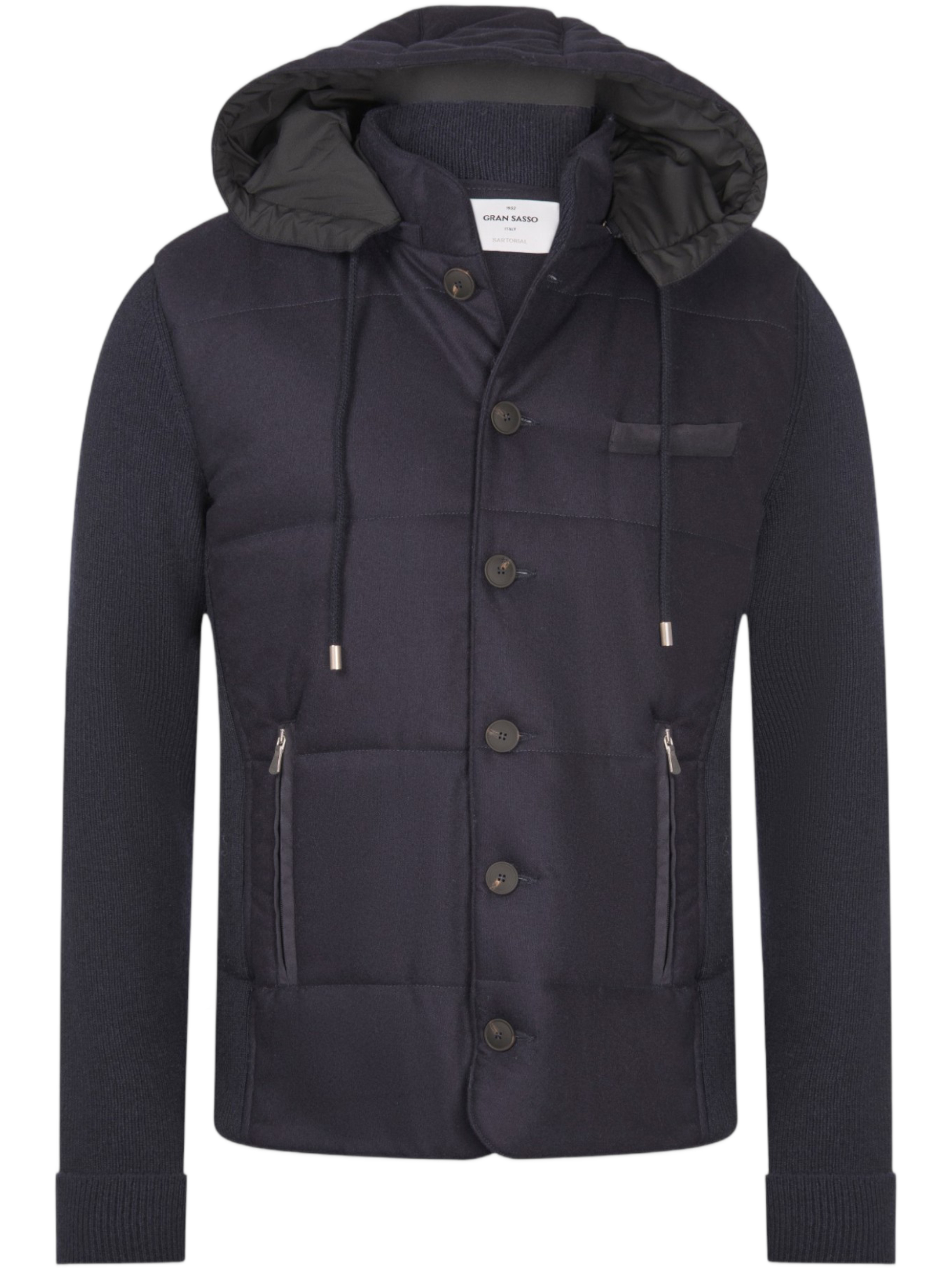 Gran Sasso Super Geelong Wool And Flannel Jacket