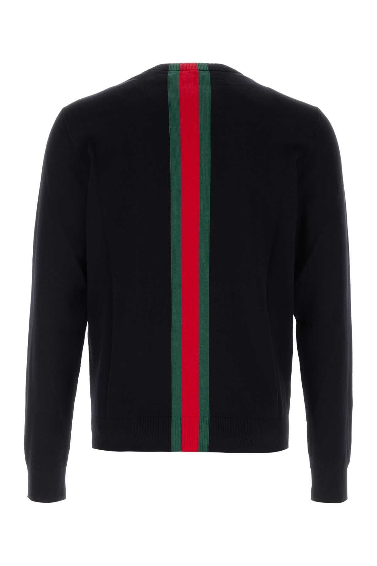 Gucci Sweater With Web Intarsia