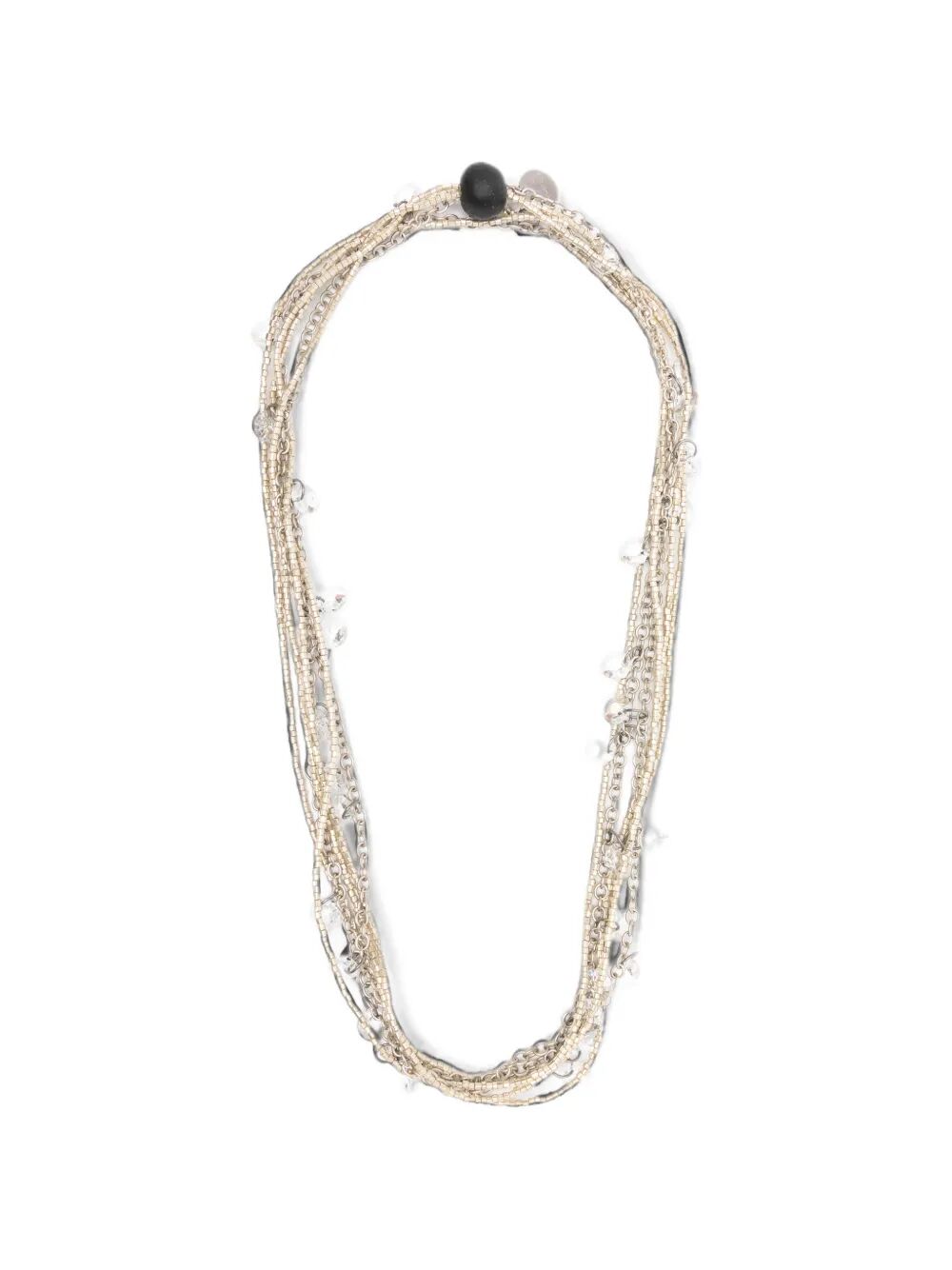 Maria Calderara Sylver-Clear Crystal Necklace