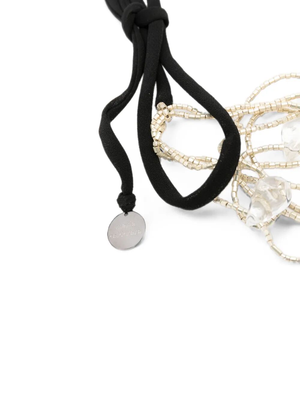 Maria Calderara Sylver-Clear Crystal Necklace