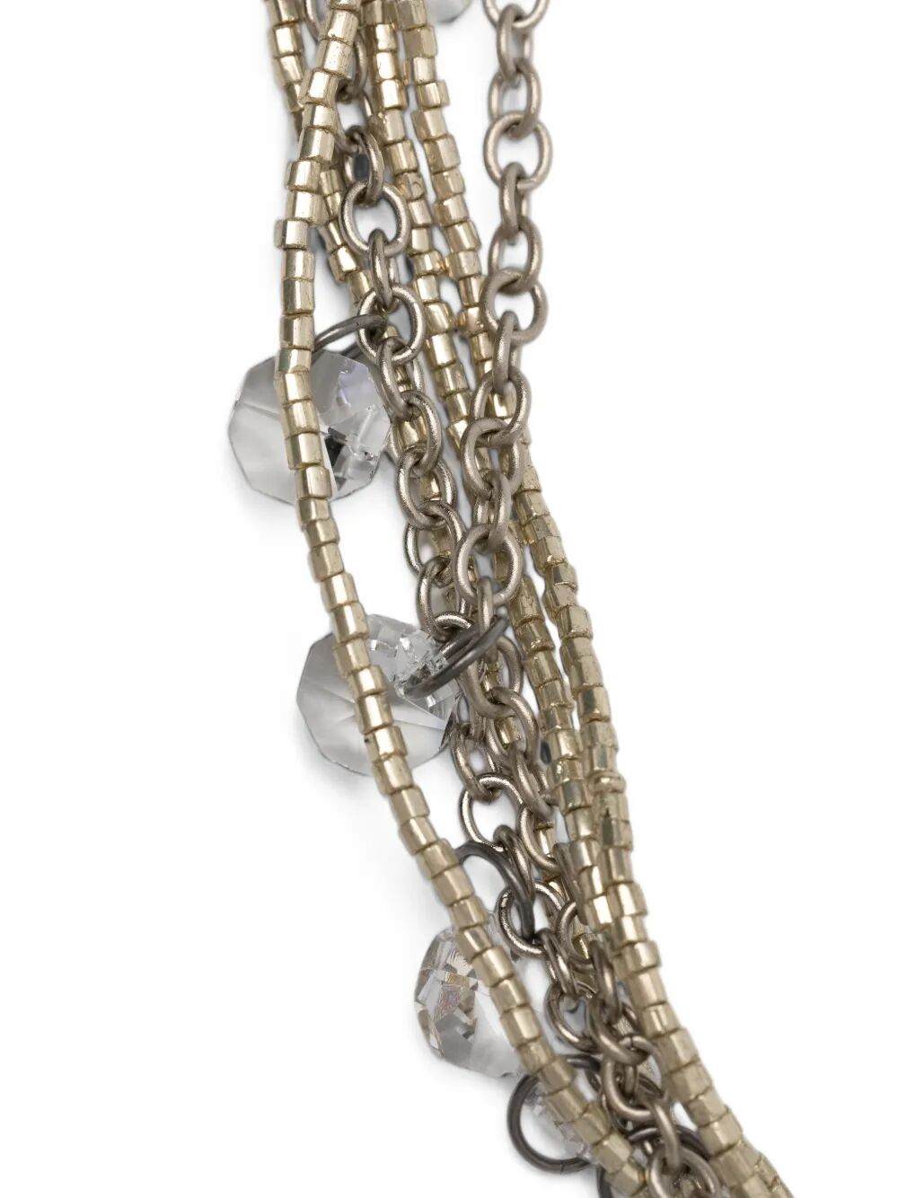 Maria Calderara Sylver-Clear Crystal Necklace