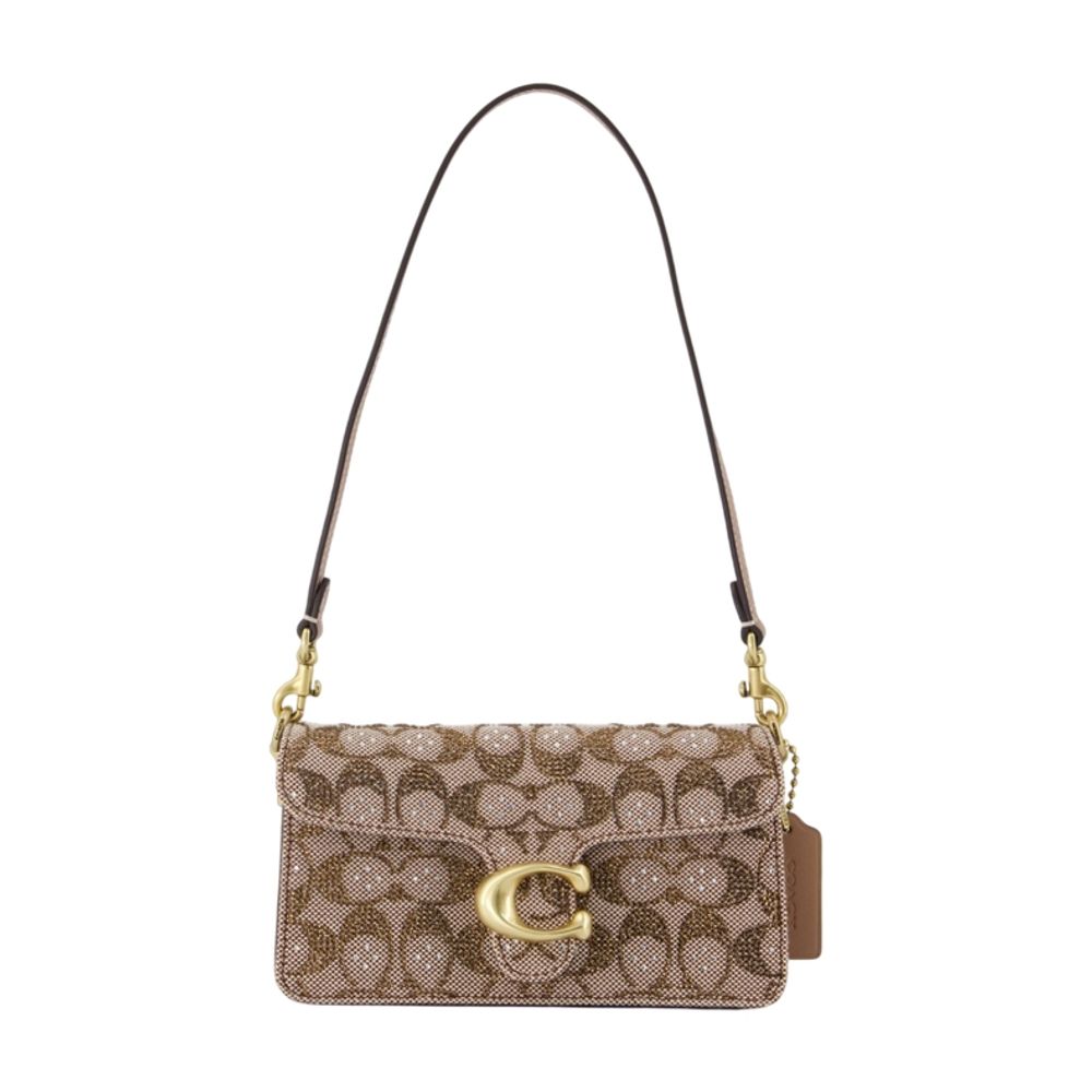 Coach "Tabby 20" Crystal Leather Bag