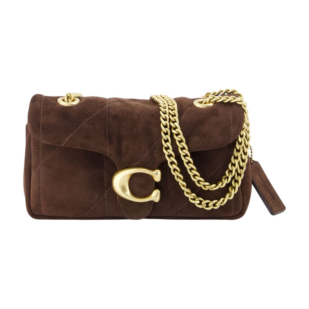 Coach "Tabby 20" Quilted Suede Bag