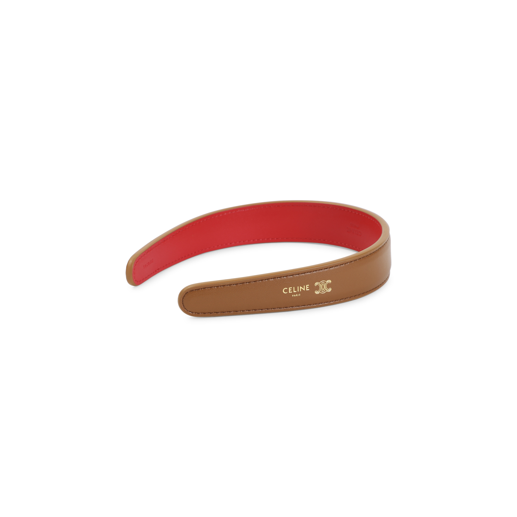 Celine Tan Red Bicolor Headband