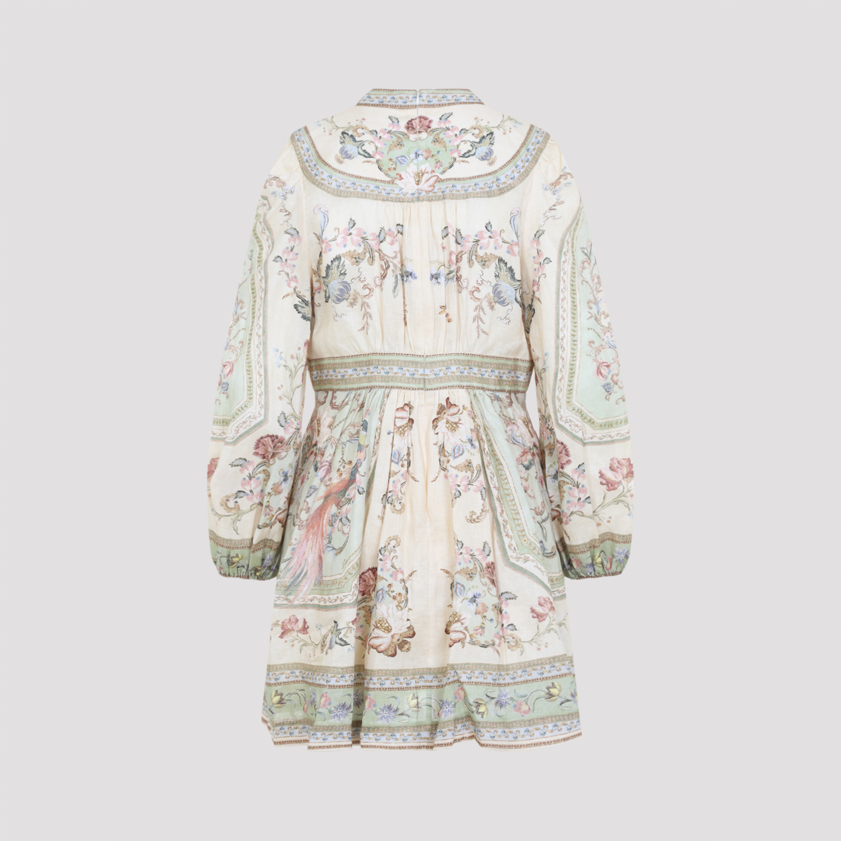 Zimmermann Tapestry Floral Roselight Plunge Mini Dr