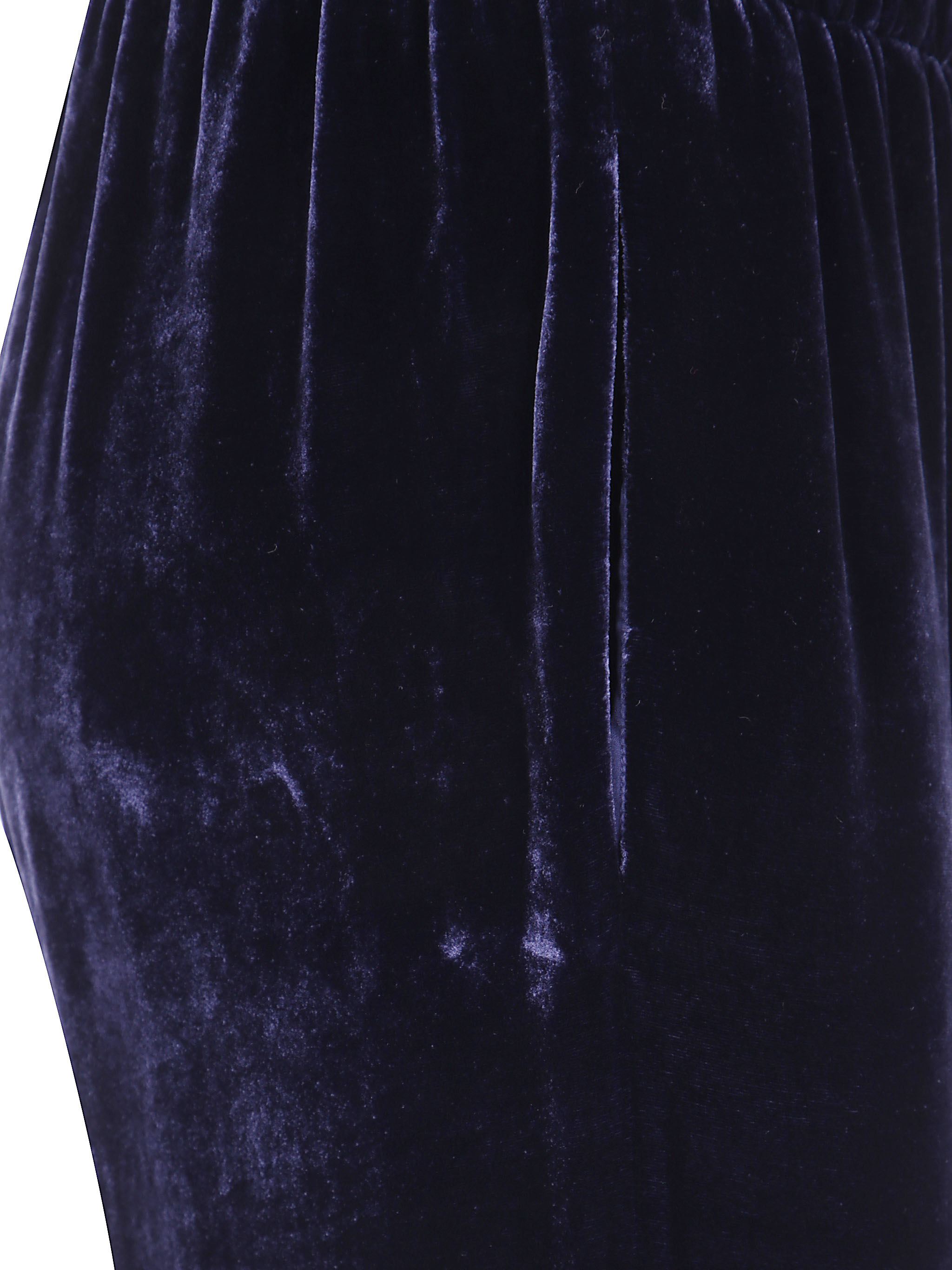 Antonelli Firenze "Tazio" Velvet Silk Trousers