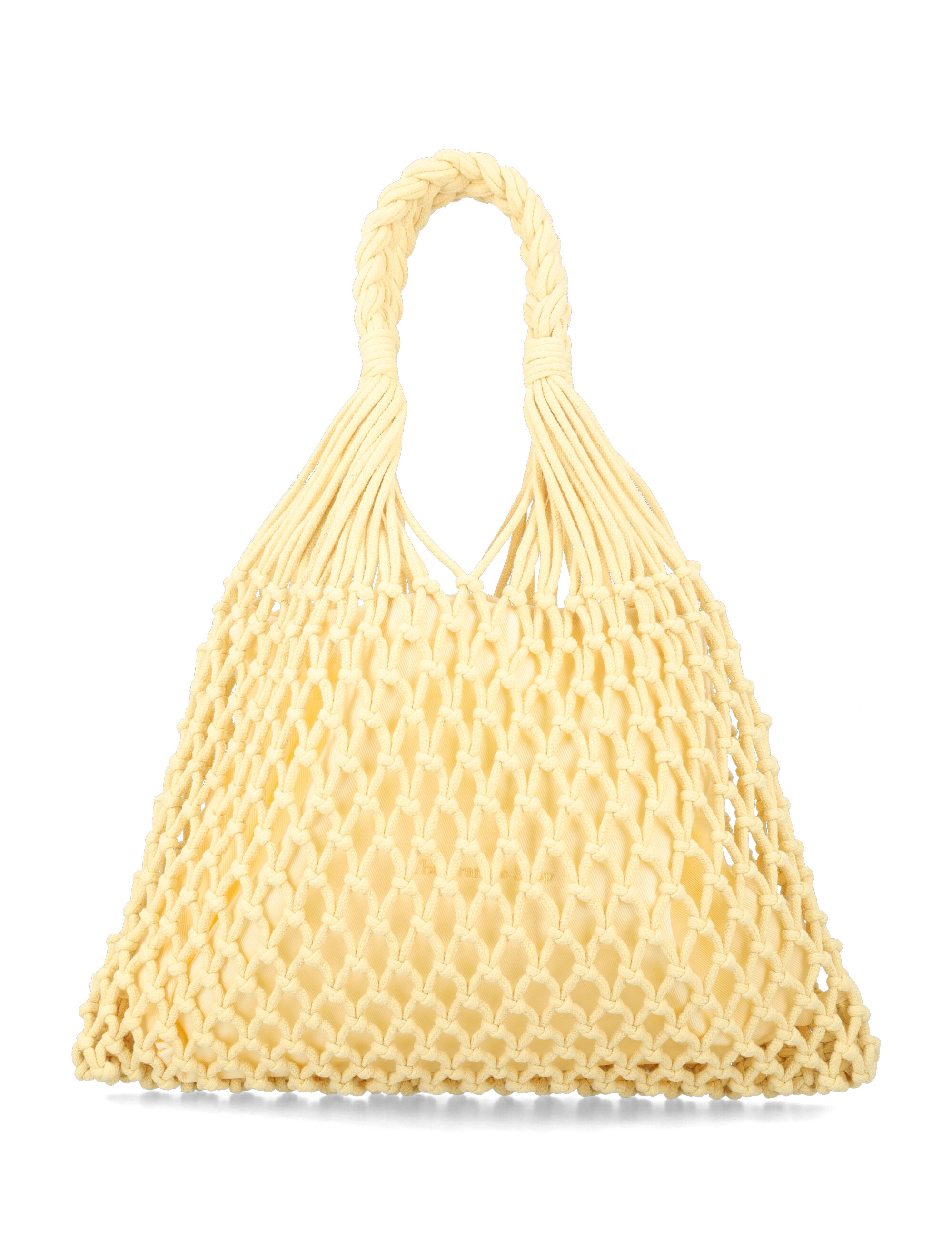 The Frankie Shop Naia Macramé Bag
