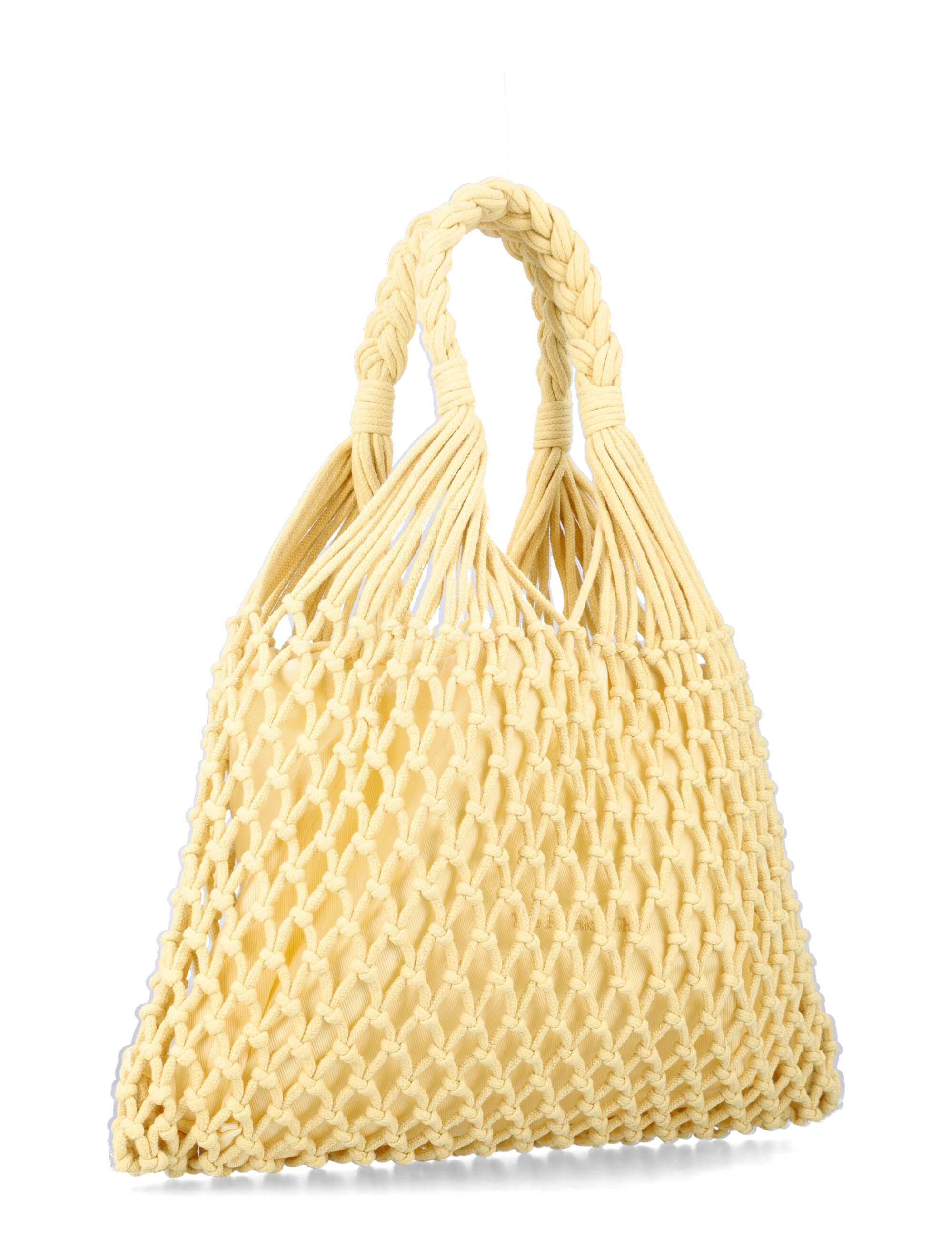 The Frankie Shop Naia Macramé Bag