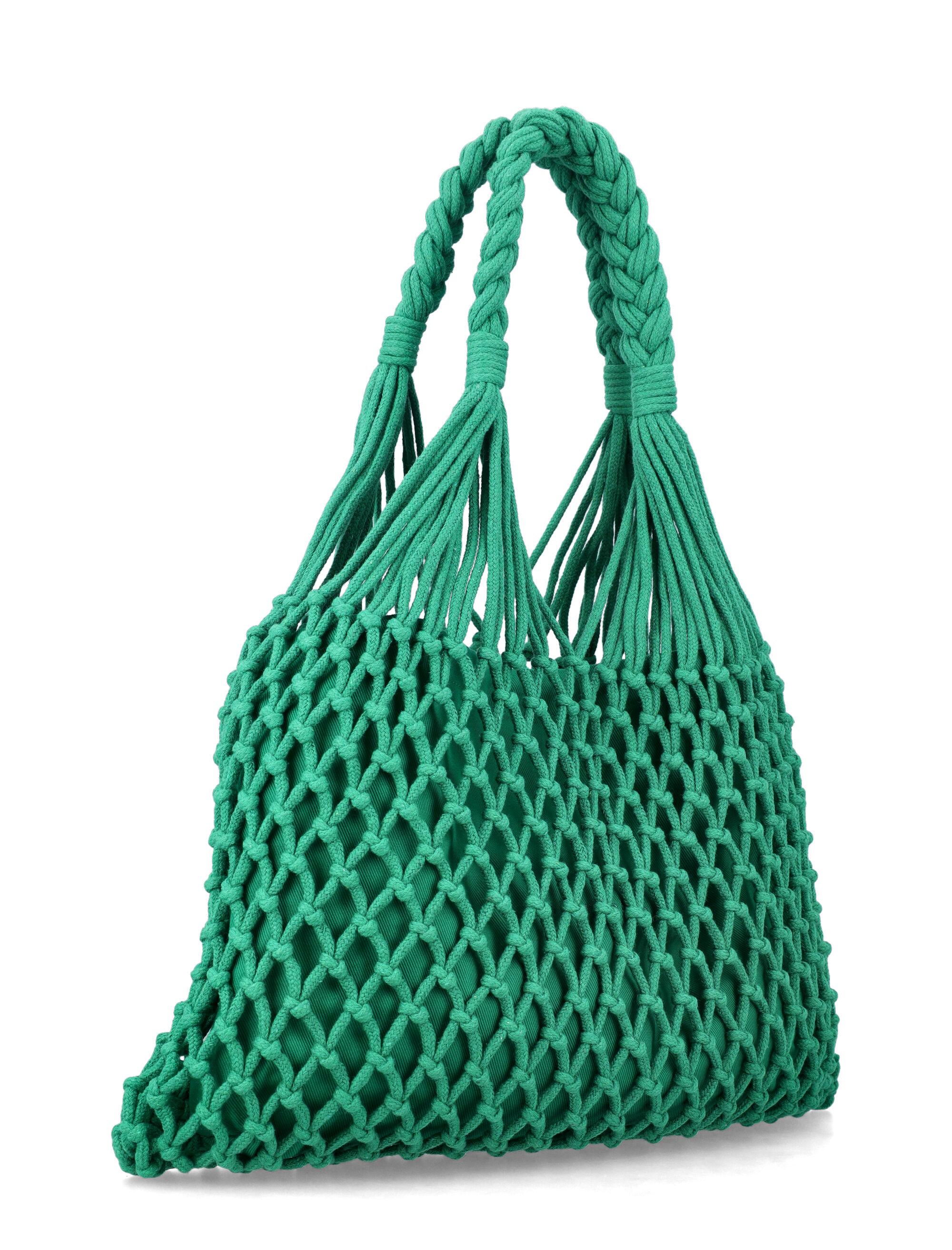 The Frankie Shop Naia Macramé Bag