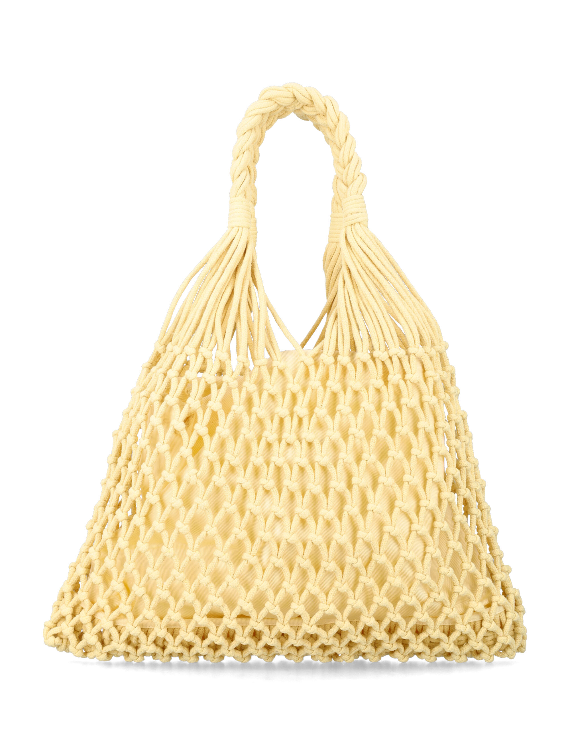 The Frankie Shop Naia Macramé Bag