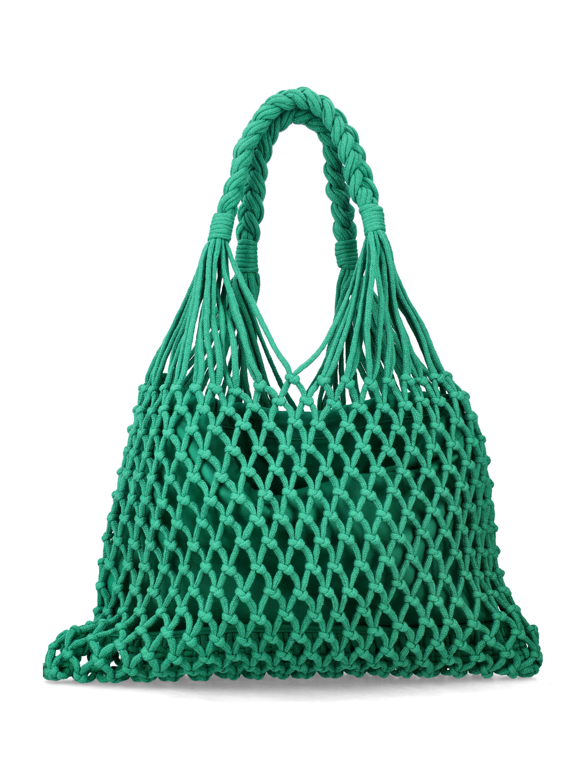 The Frankie Shop Naia Macramé Bag
