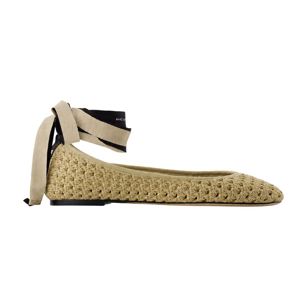 Marc jacobs The Logo Ribbon Ballerinas