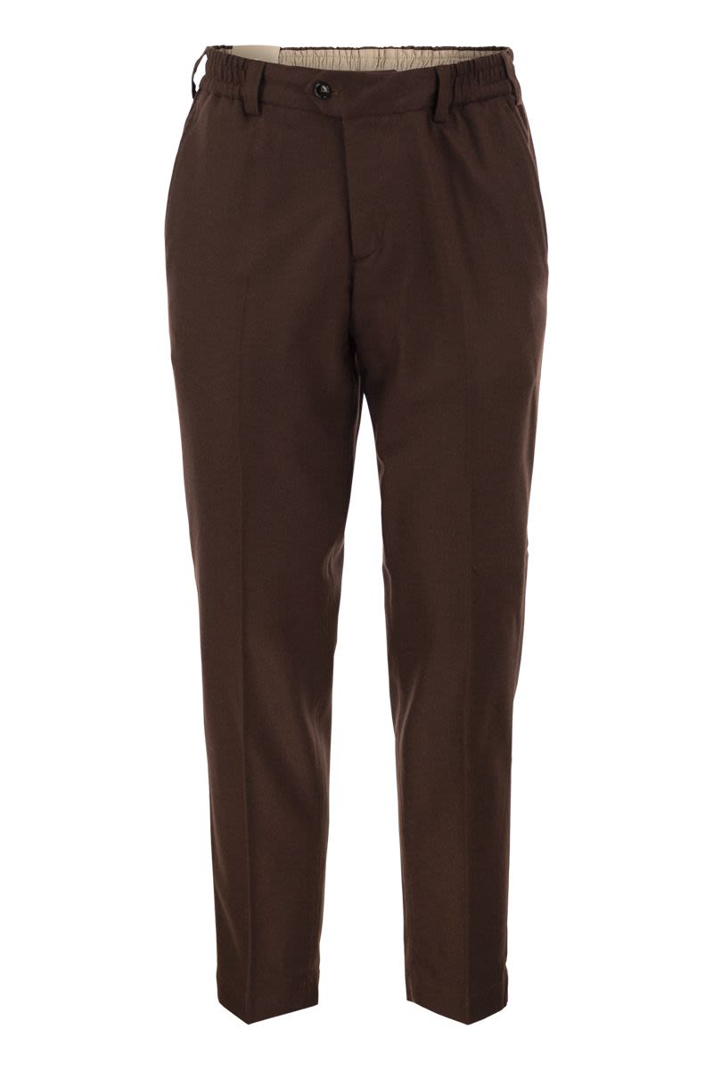 Pt Torino The Rebel Flat - Stretch Virgin Wool And