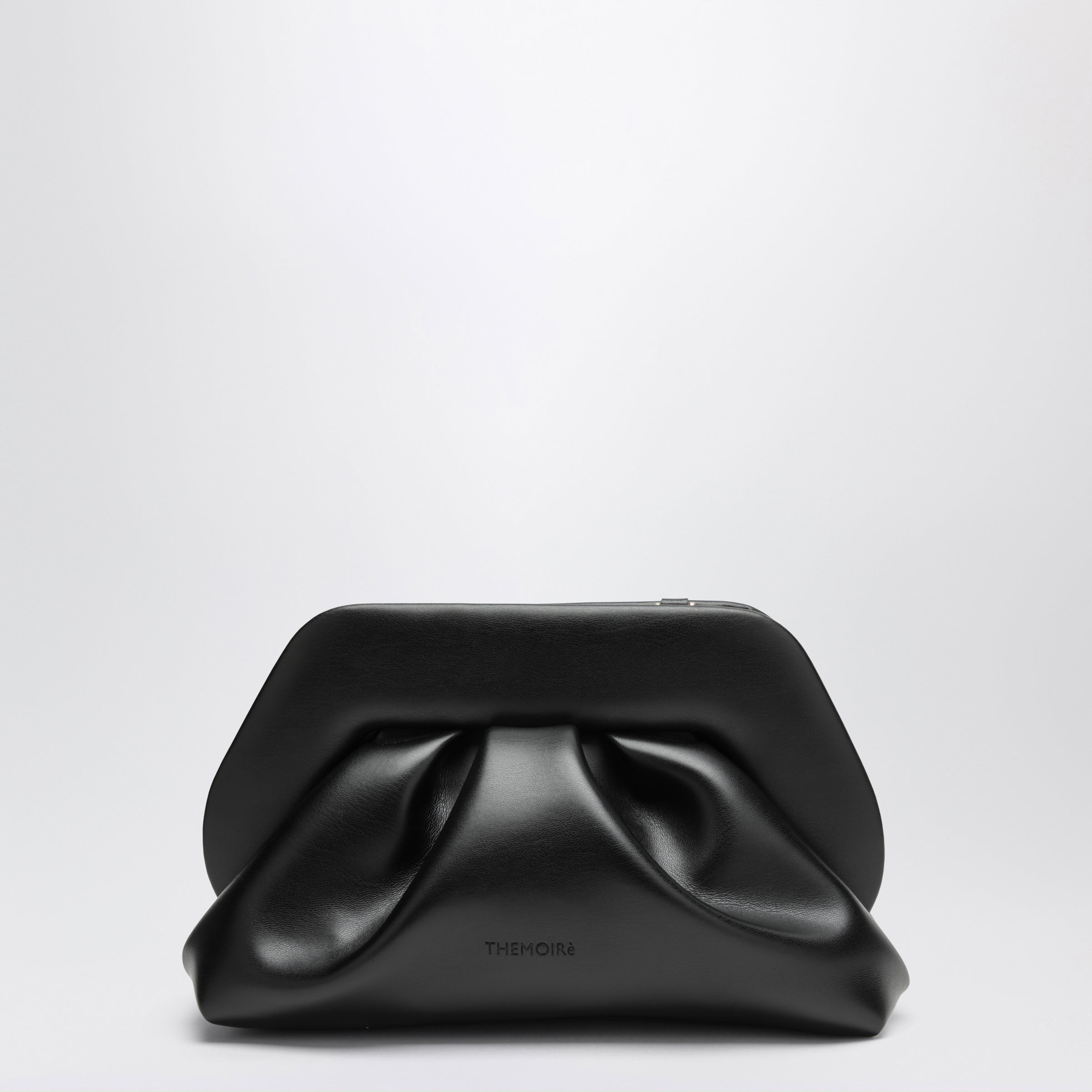 Themoirè Black Shirred Sculptural Polyurethane Ha
