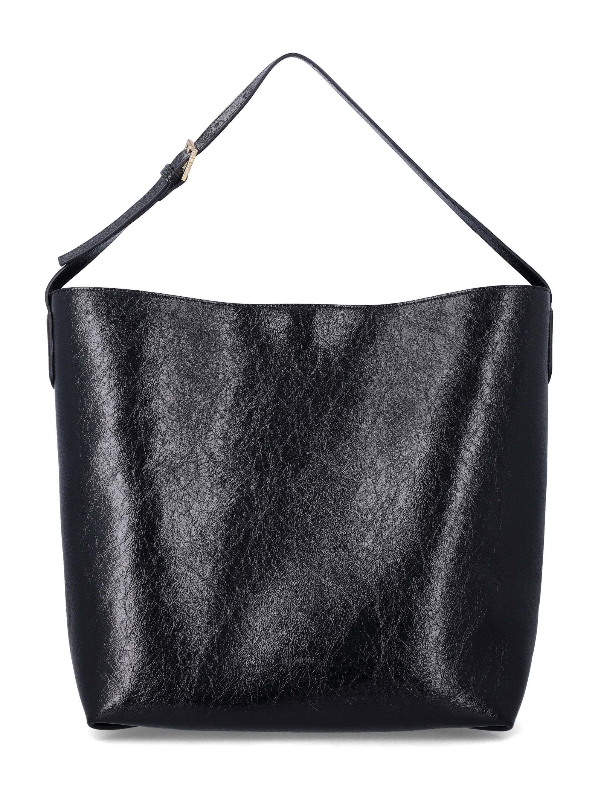 Themoirè Zoe Vegan Crumpled Leather Tote Bag