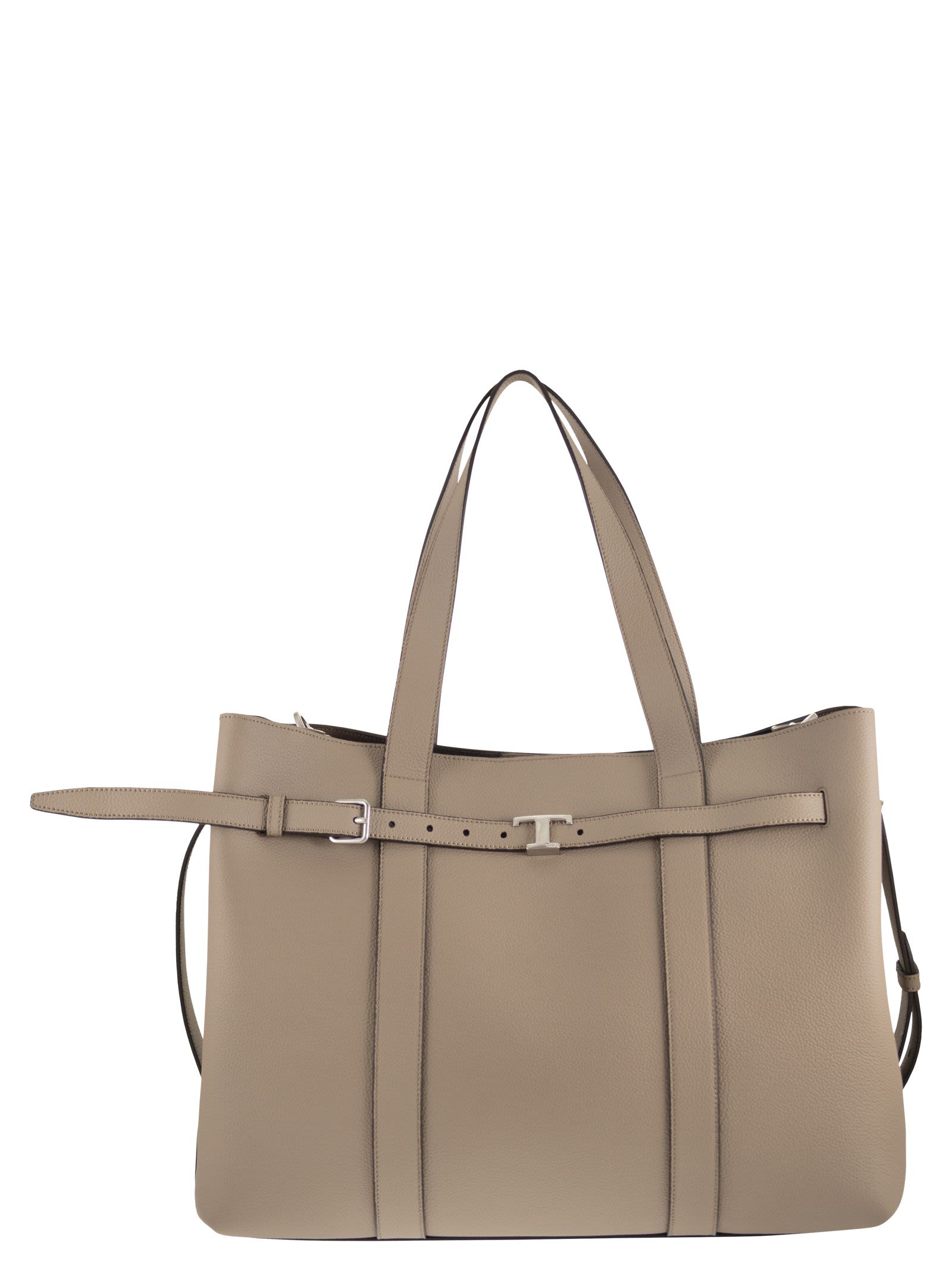Tod's Tumbled Calfskin Leather Tote Bag