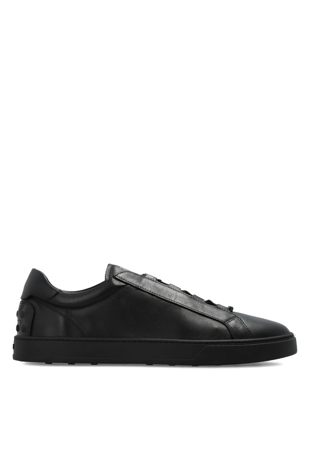 Tod's Tods Black Calfskin Shoes