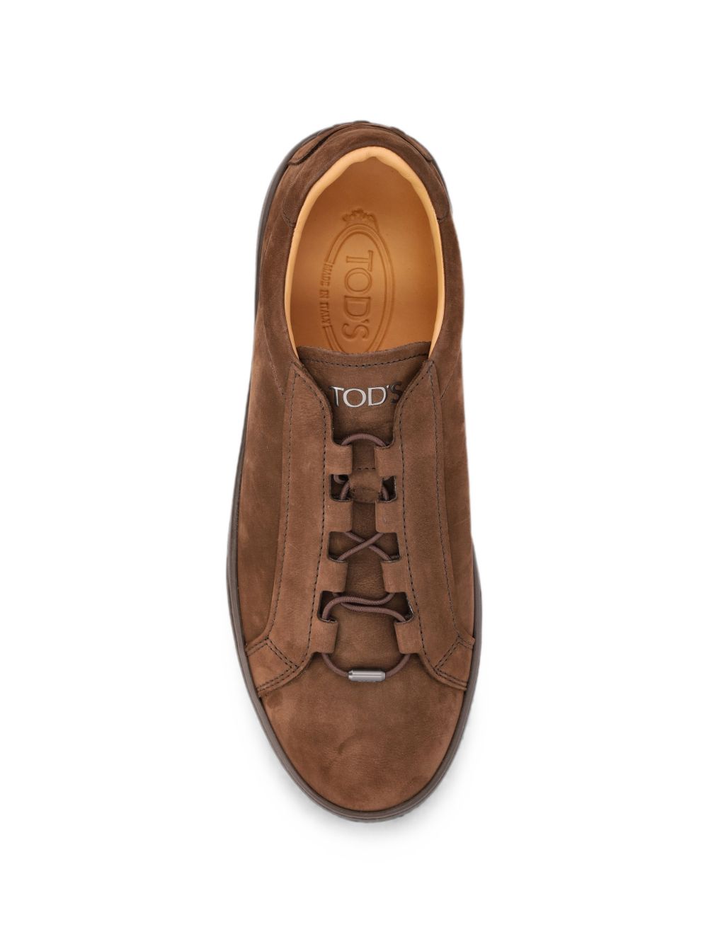 Tod's Tods Chocolate Calfskin Shoes