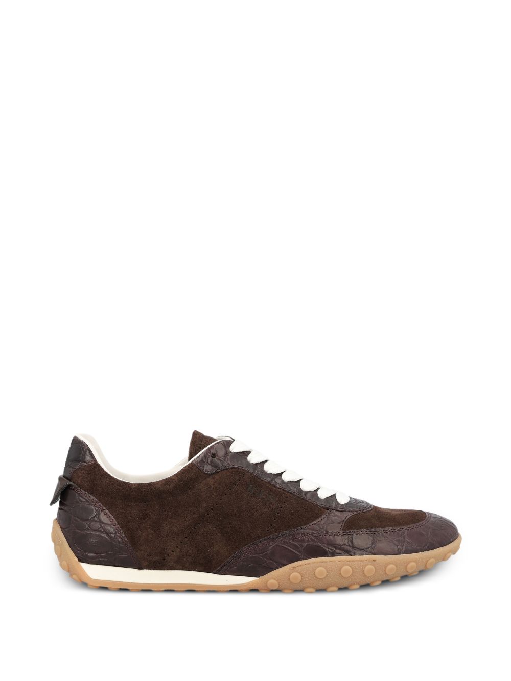 Tod's Tods Dark Brown Calfskin Shoes