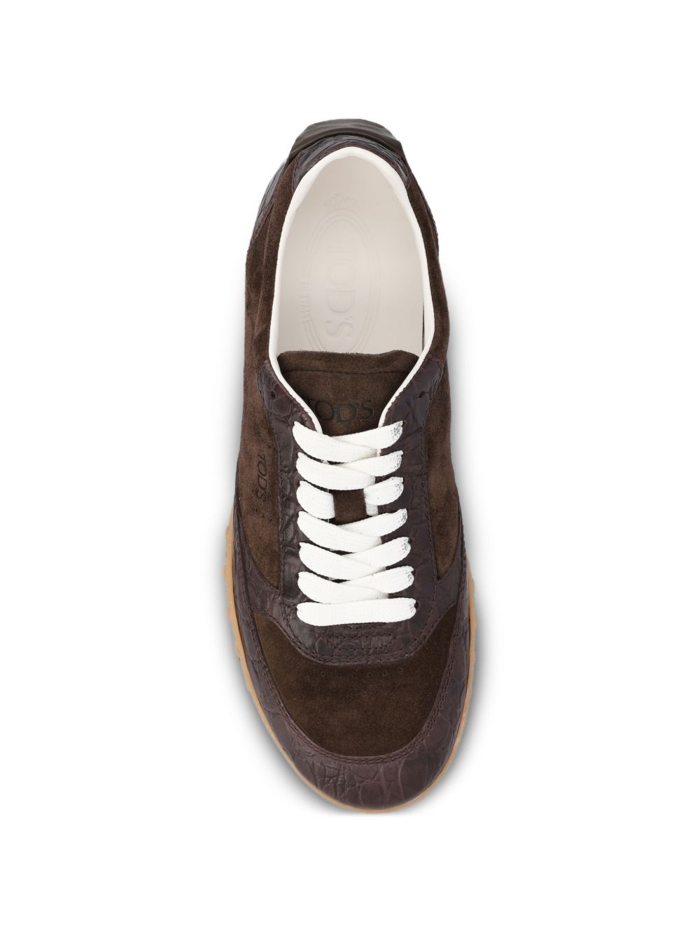Tod's Tods Dark Brown Calfskin Shoes