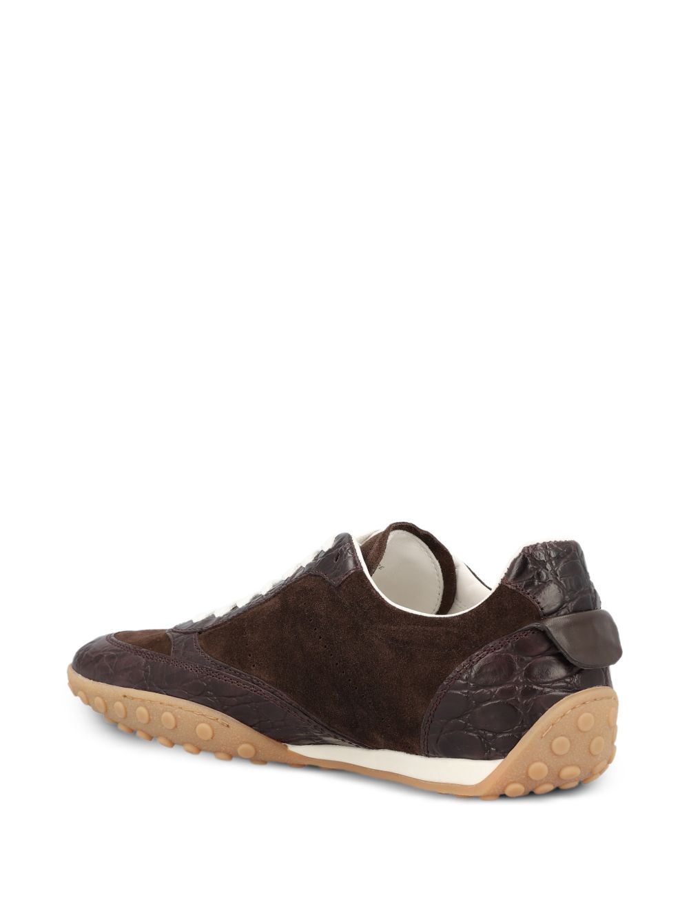 Tod's Tods Dark Brown Calfskin Shoes