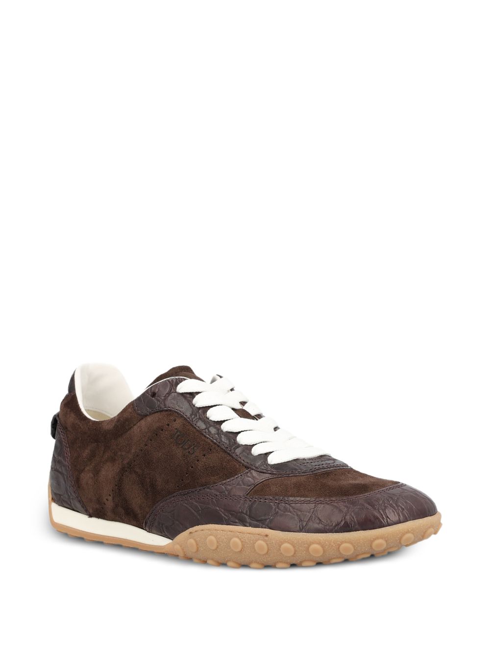 Tod's Tods Dark Brown Calfskin Shoes